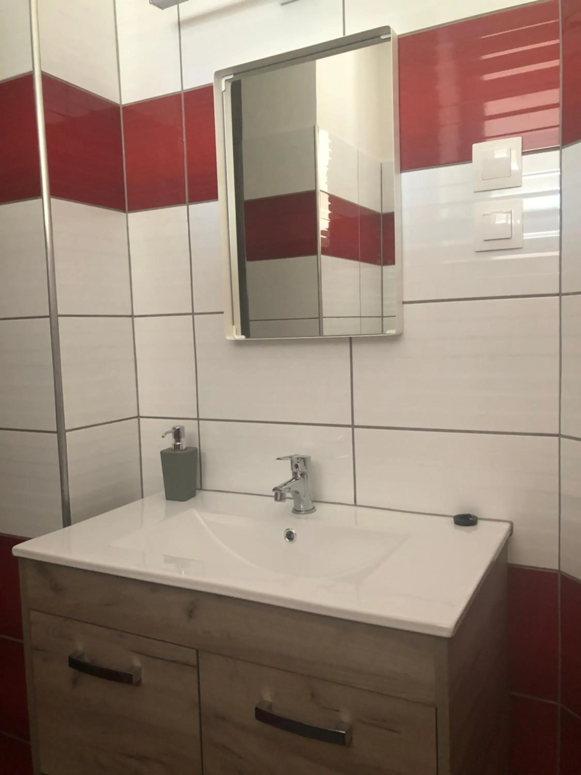 Bathroom in Oázis Panzió