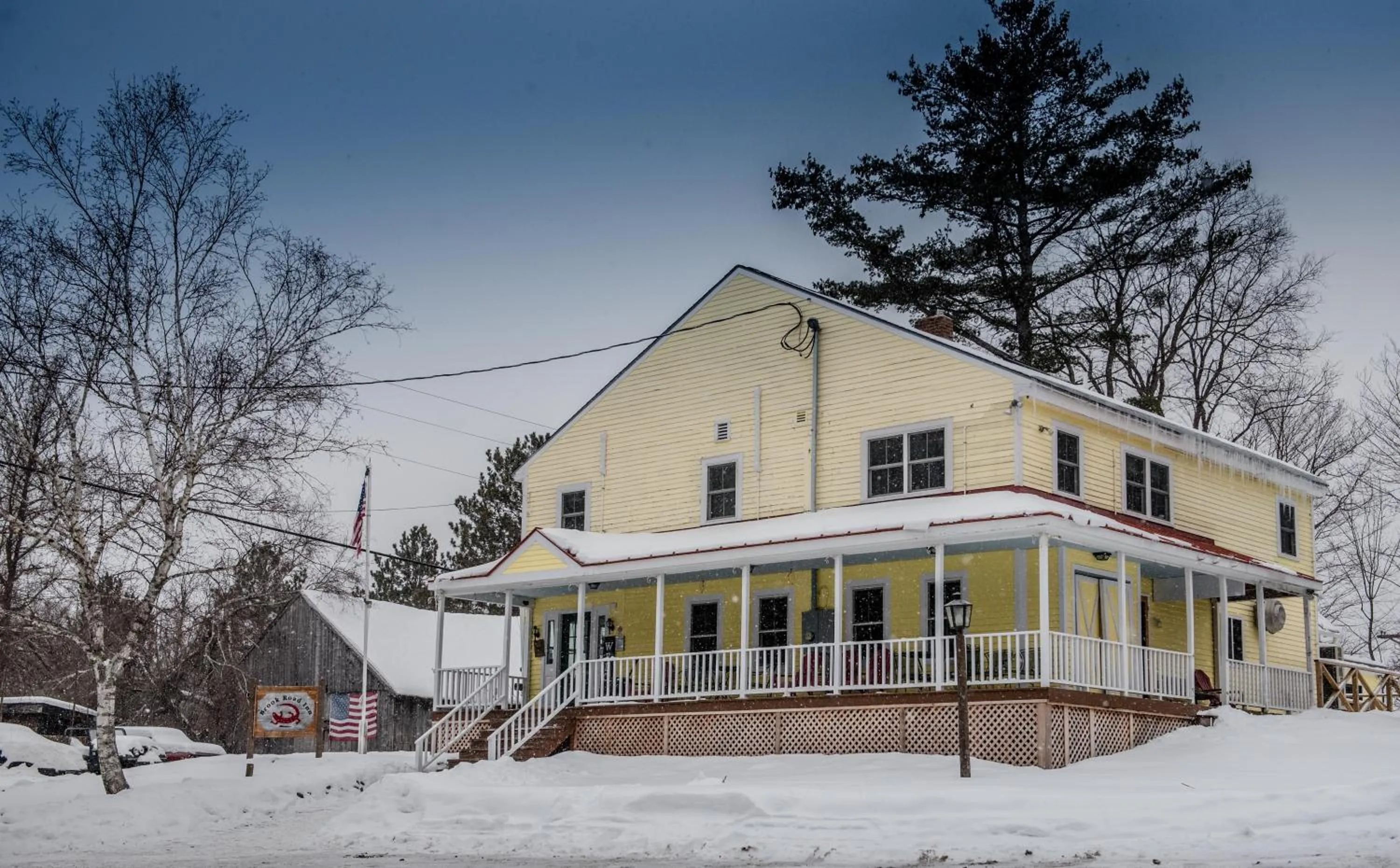 Property building in Brook Road Inn