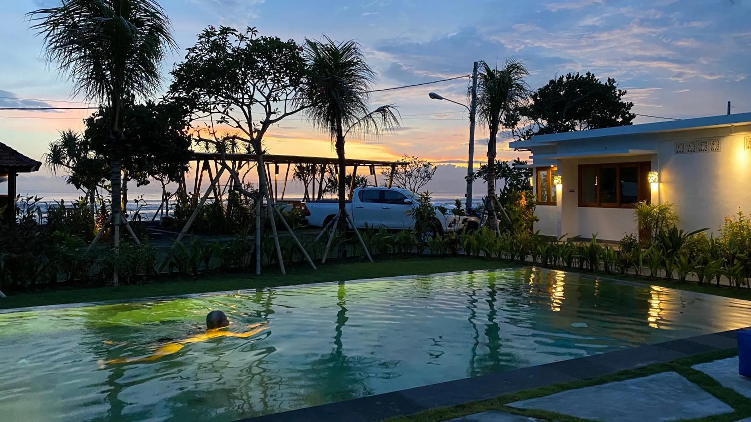 Swimming pool in Wide Sands Beach Retreat