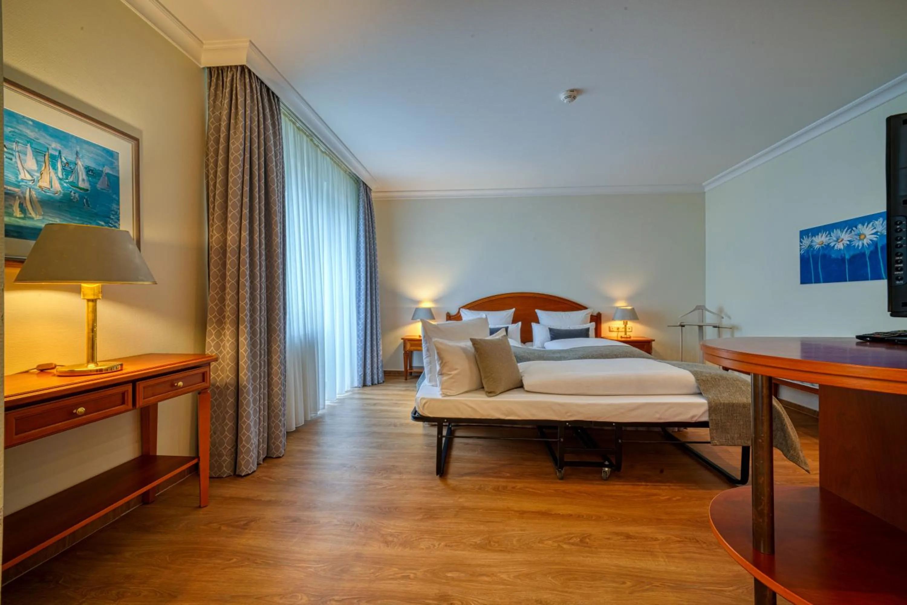 Bedroom, Bed in Parkhotel Am Glienberg by NP