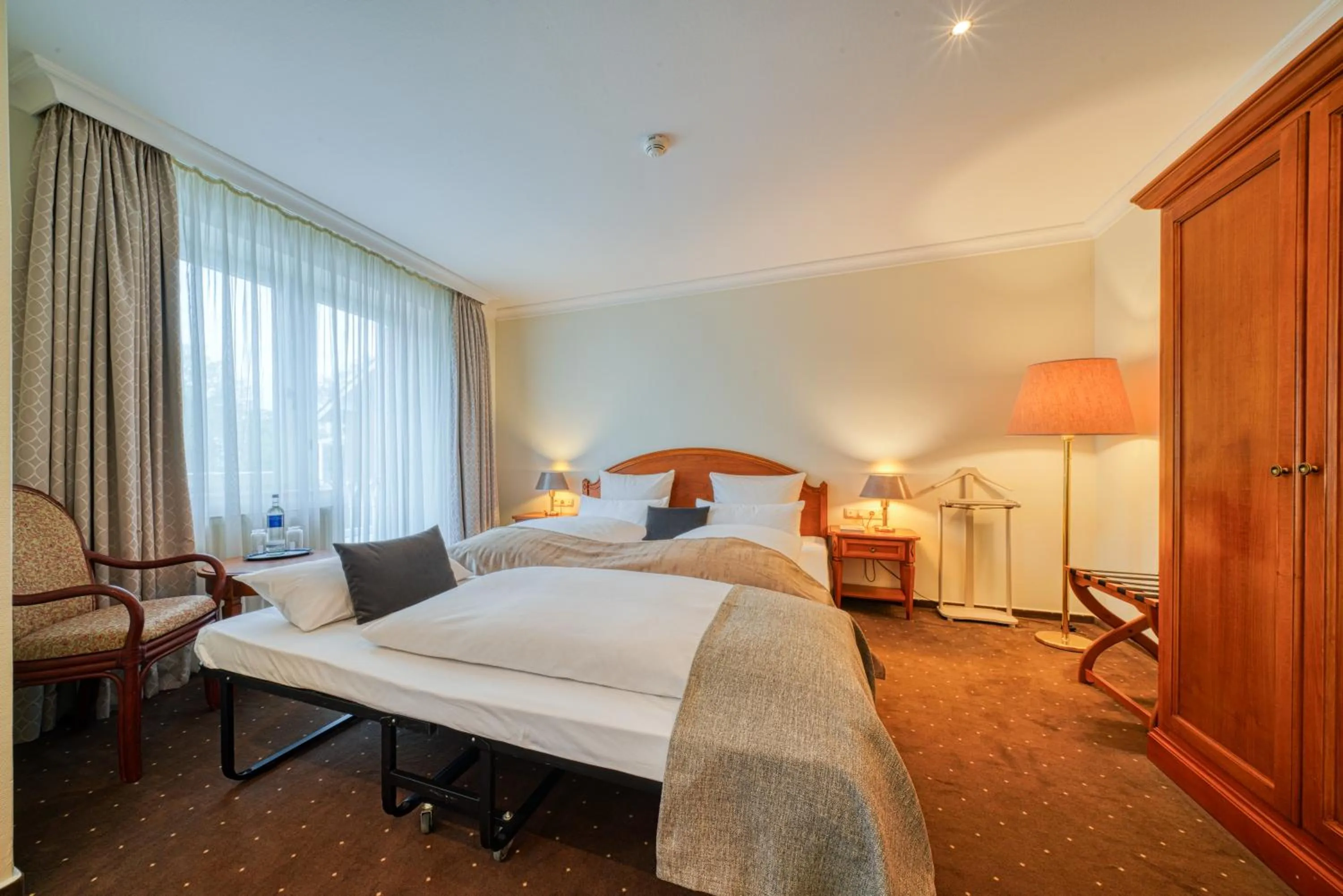 Bedroom, Bed in Parkhotel Am Glienberg by NP