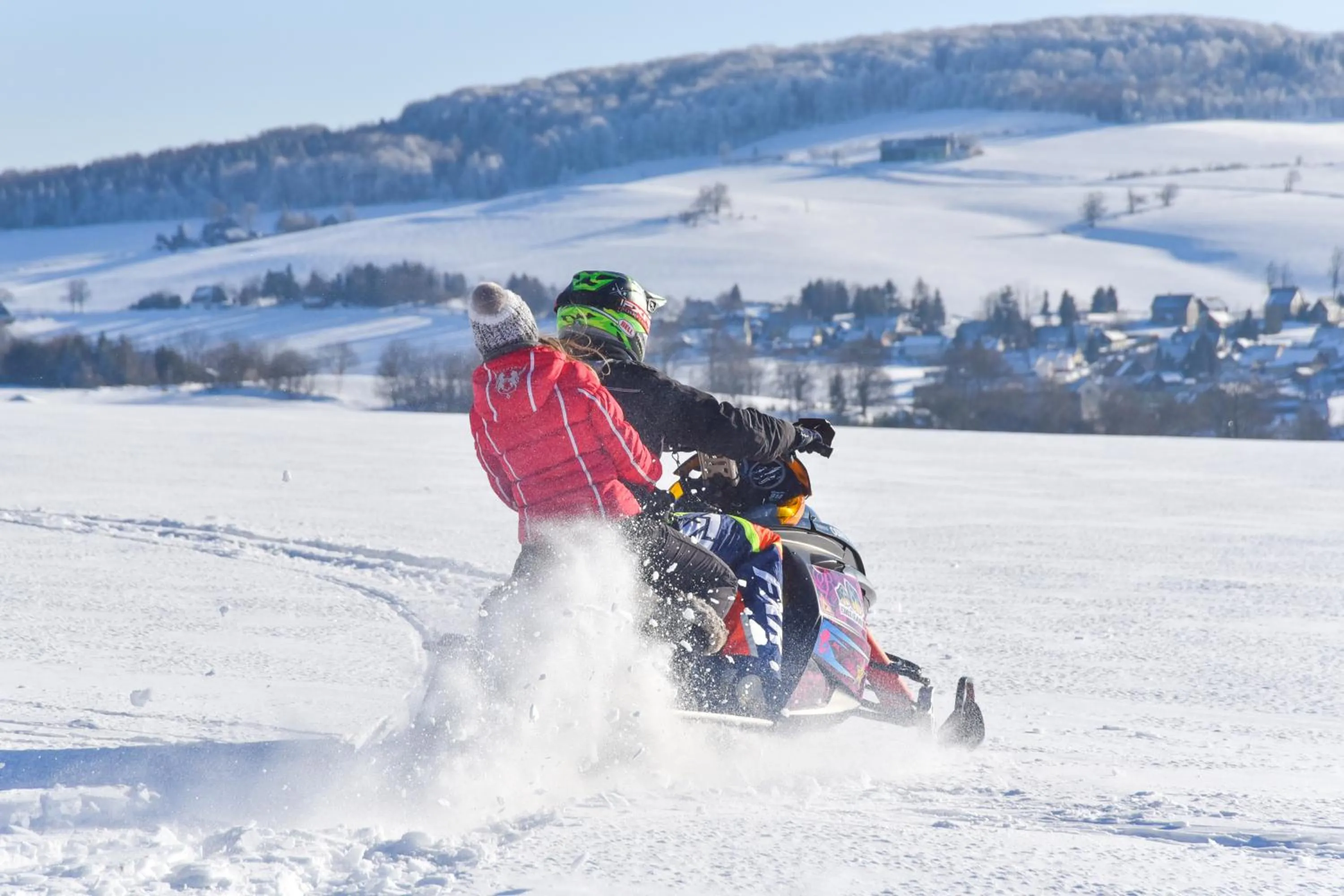 Winter in Hotel Erbgericht Buntes Haus
