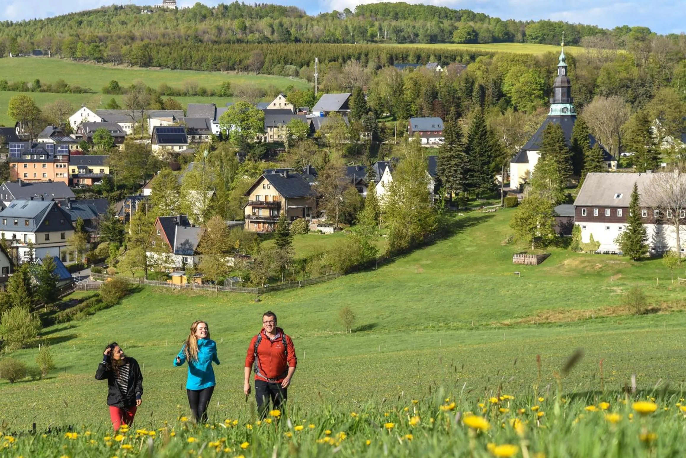 Spring in Hotel Erbgericht Buntes Haus