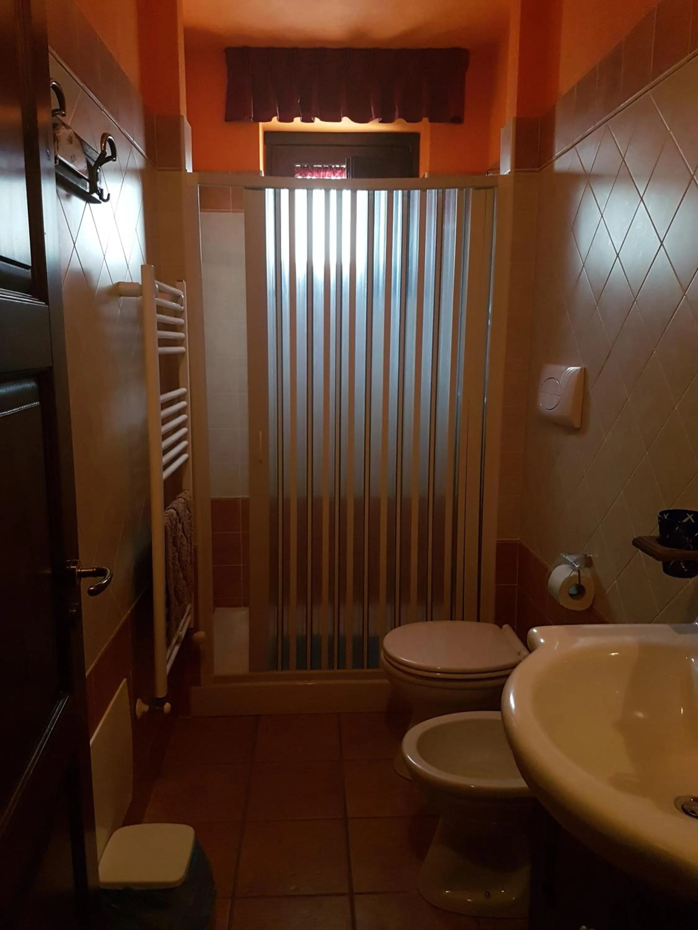 Shower in Le Chalet del Pollino