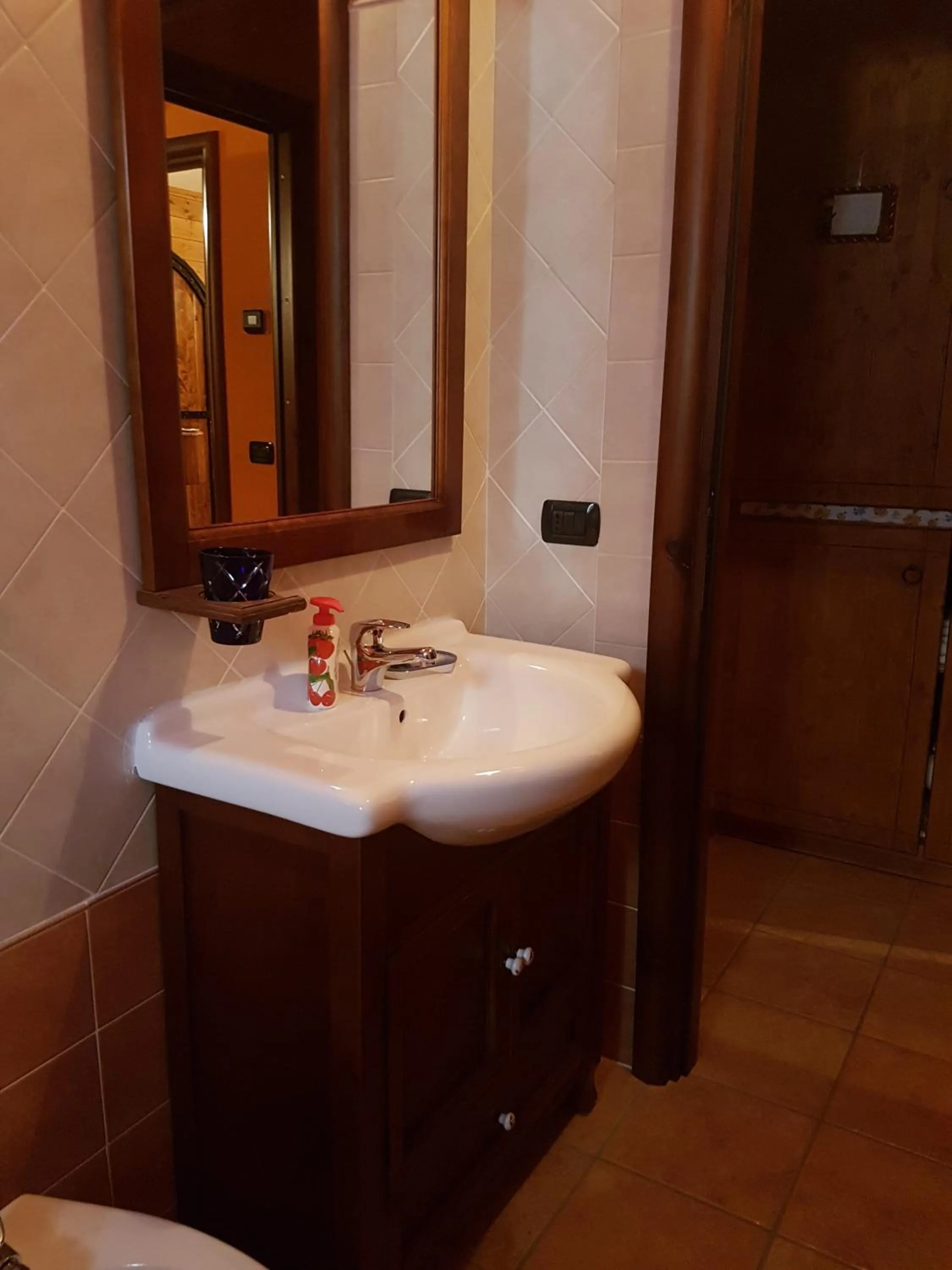 Bathroom in Le Chalet del Pollino