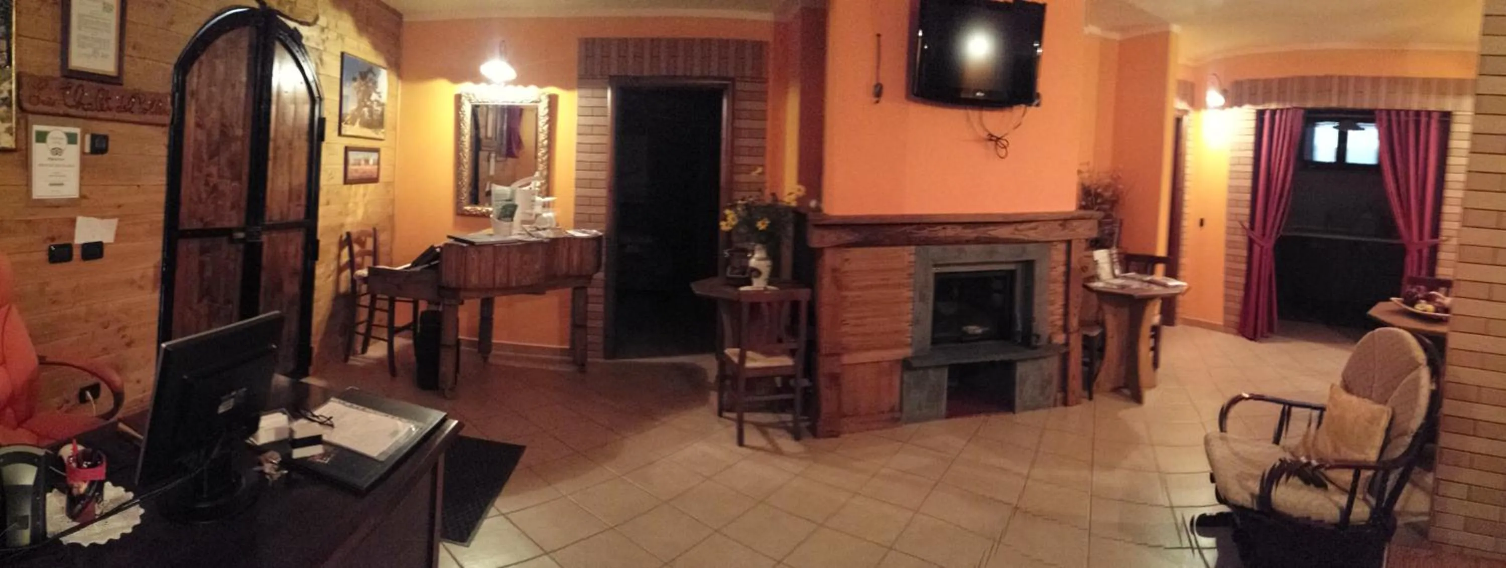 Food close-up in Le Chalet del Pollino