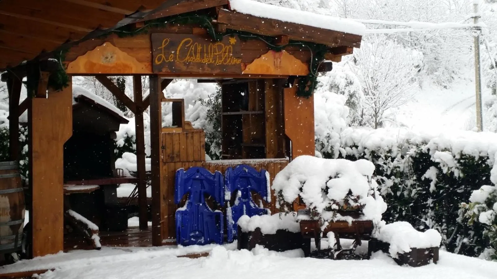 Winter in Le Chalet del Pollino