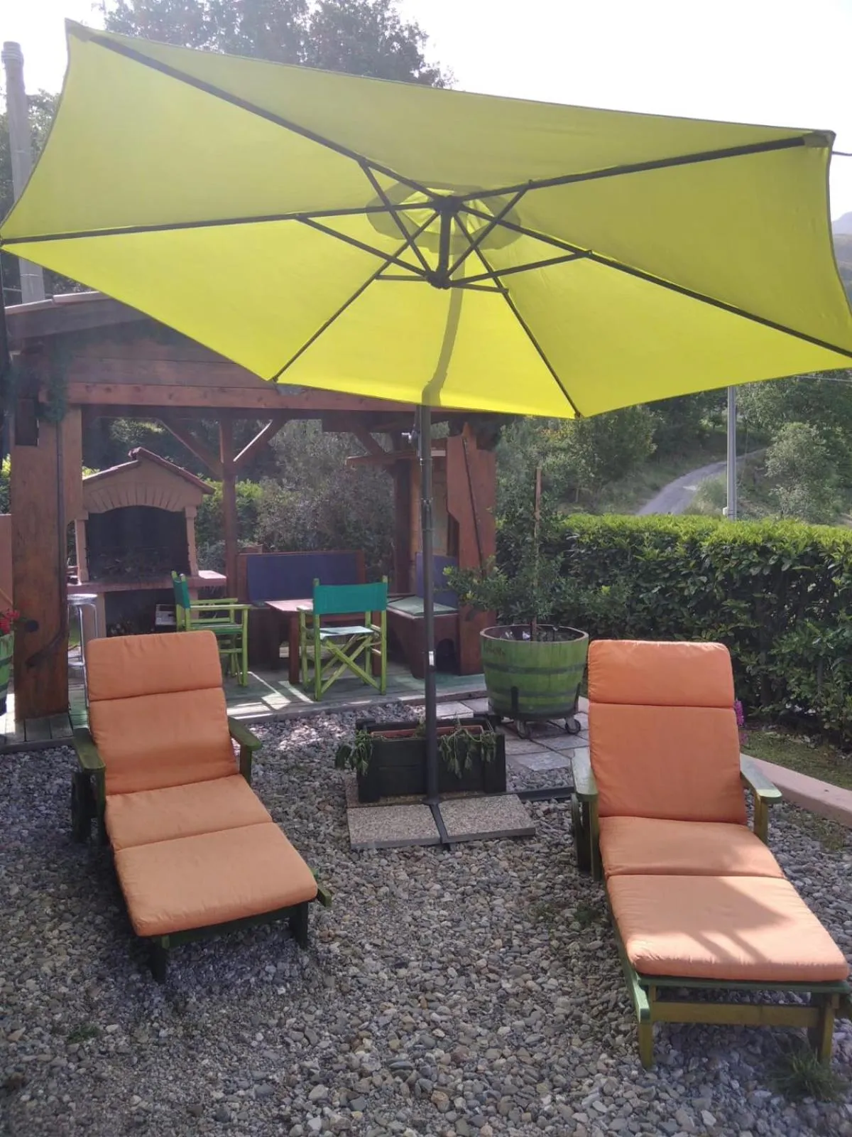 Patio in Le Chalet del Pollino