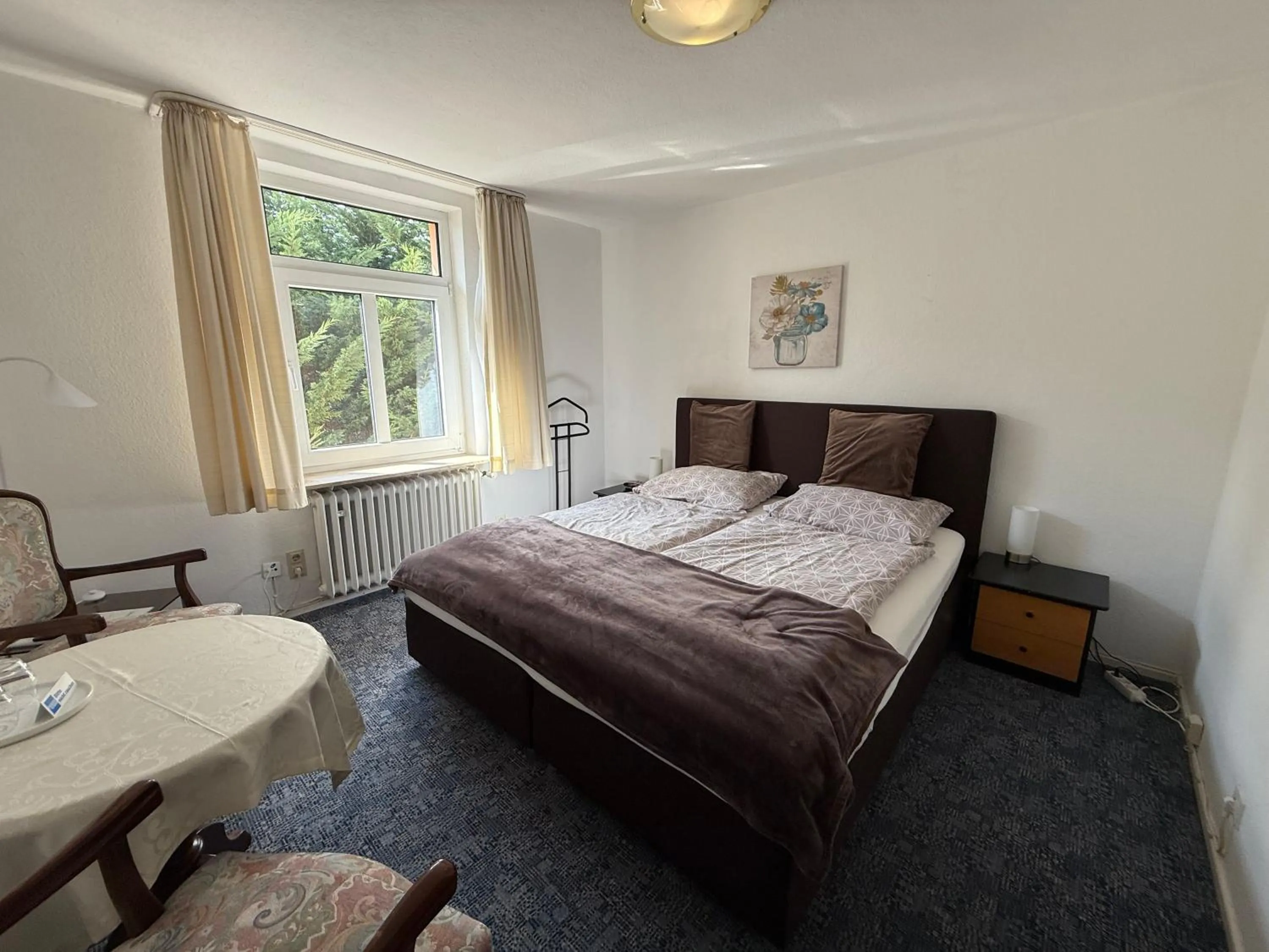 Bed in Hotel Carolinenhof