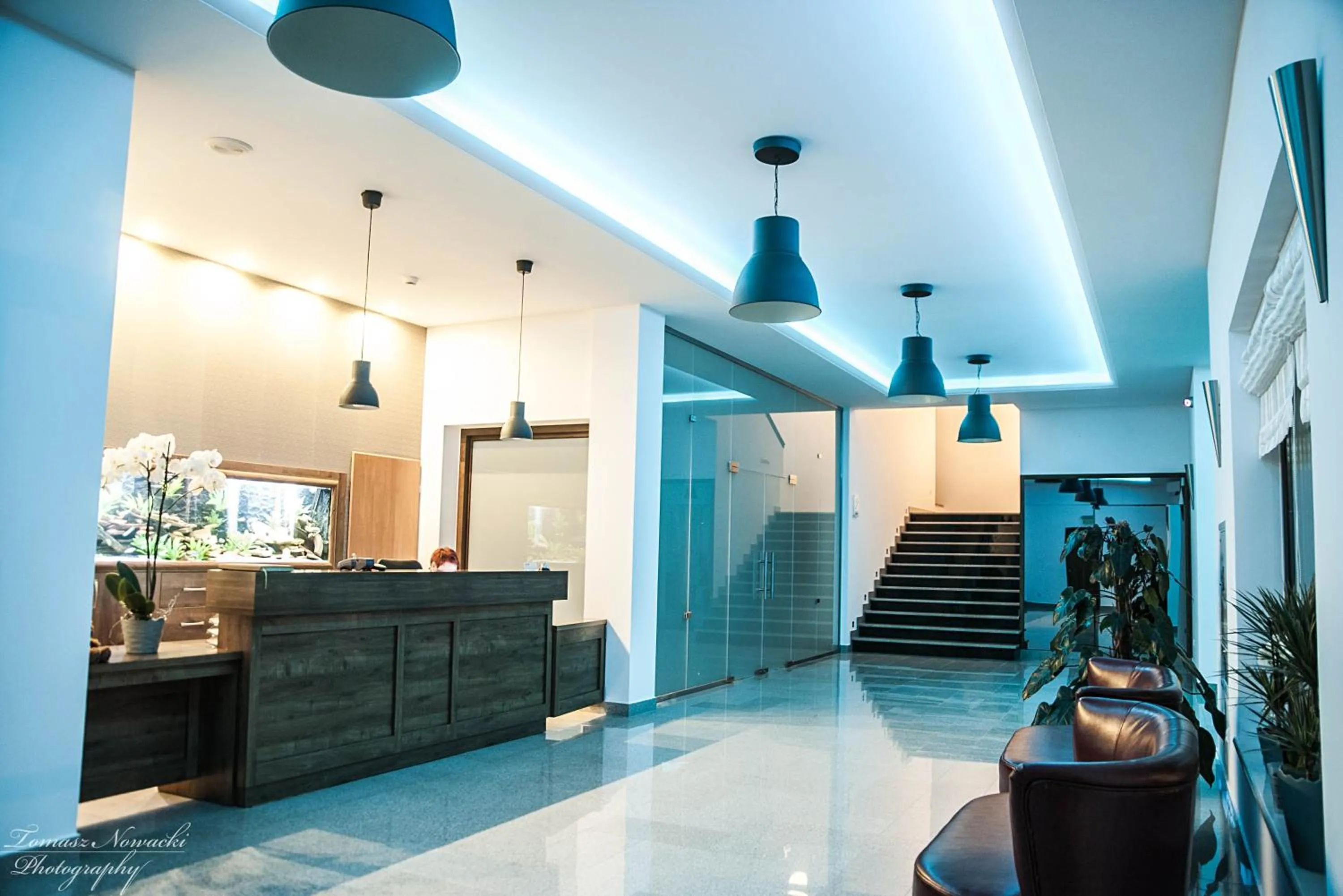 Lobby or reception in Hotel Drohicki