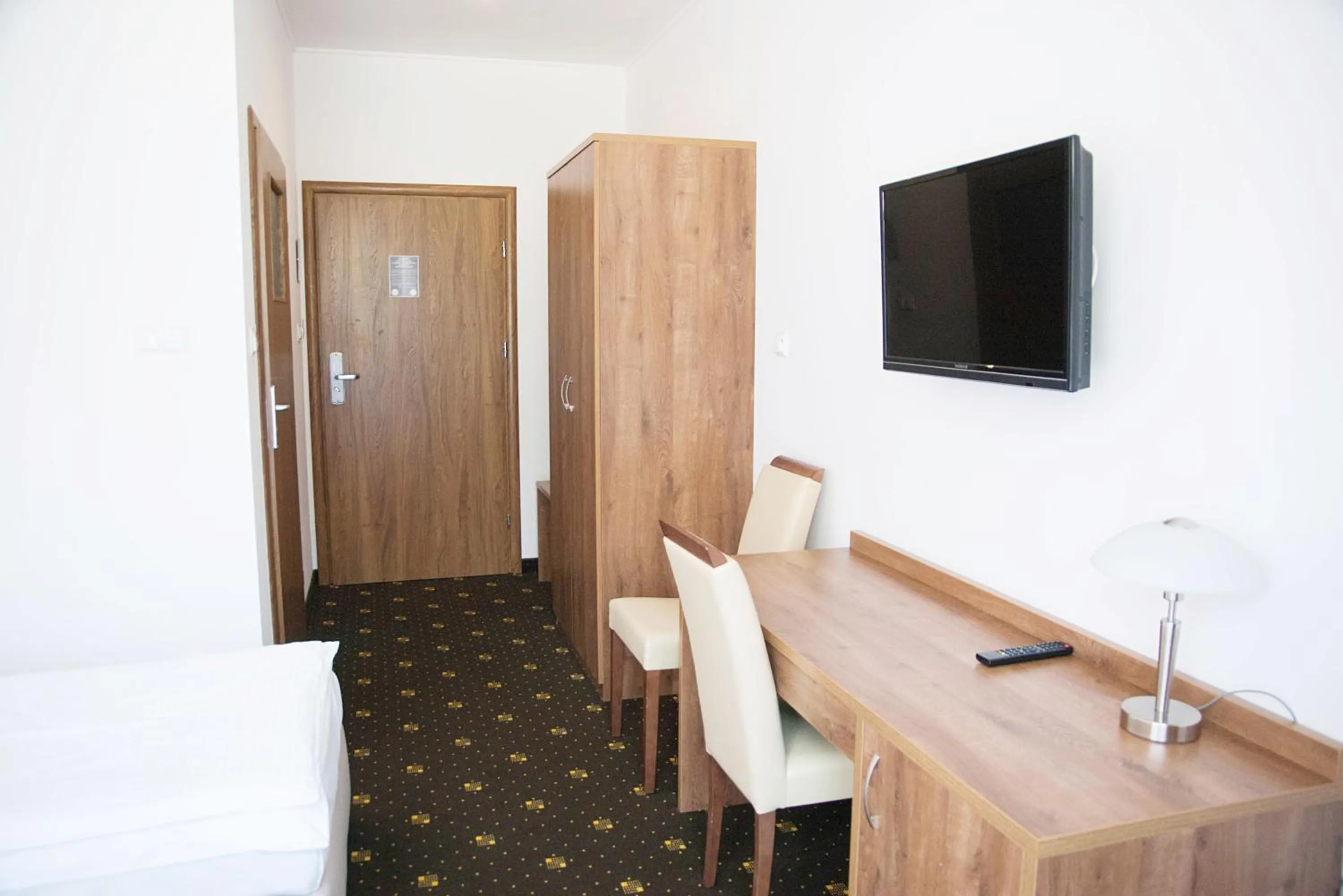 Bed in Hotel Drohicki