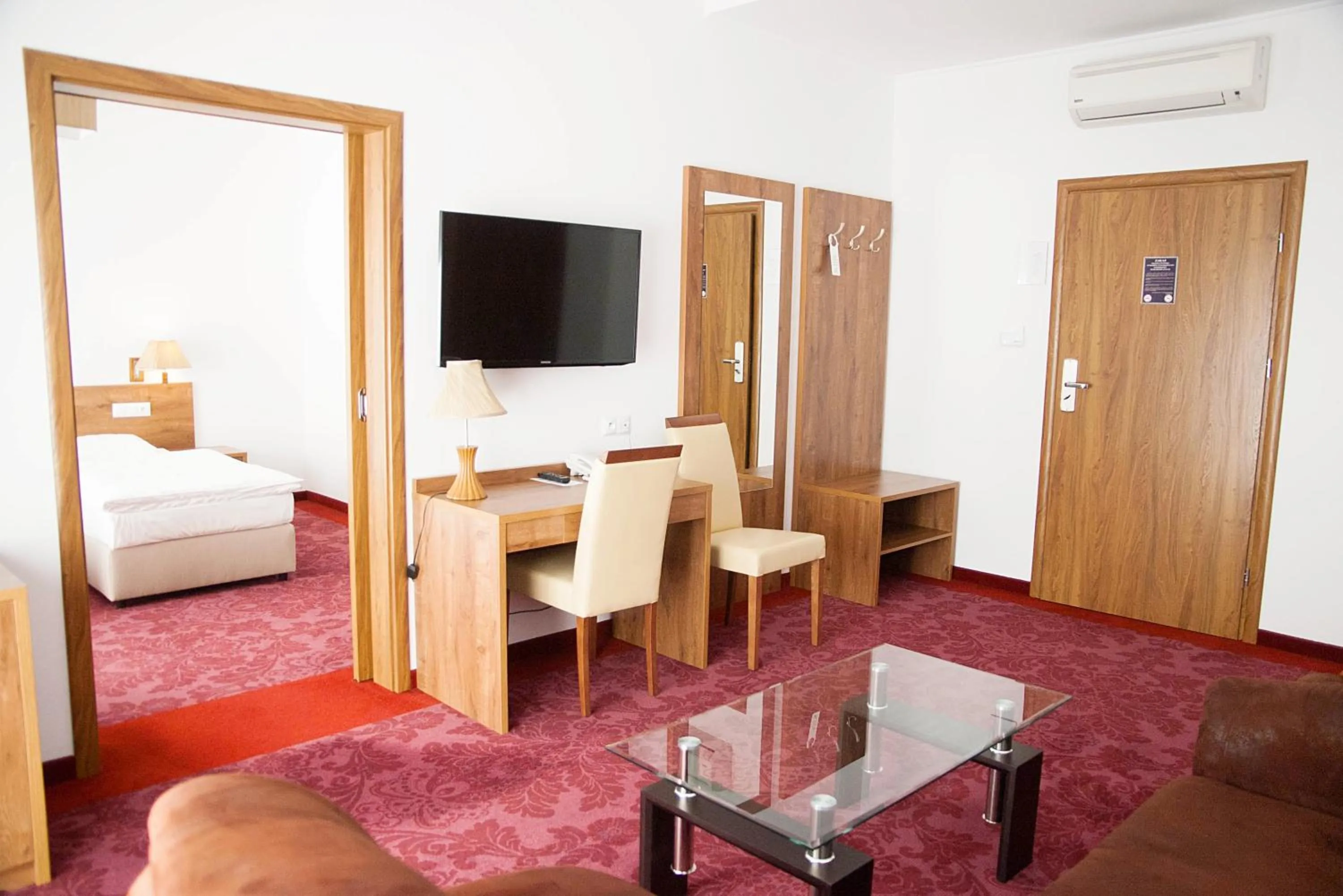 Bed in Hotel Drohicki