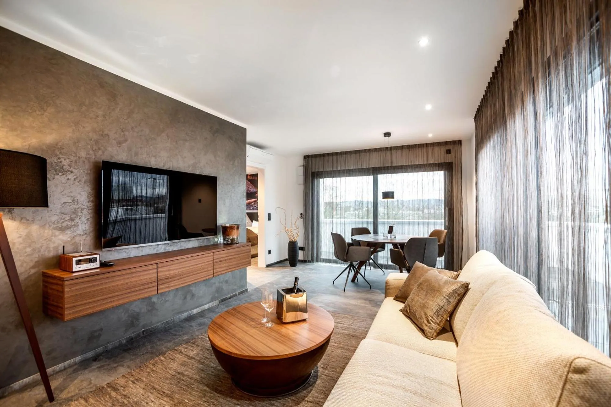 Living room in PRIMERA Apartments