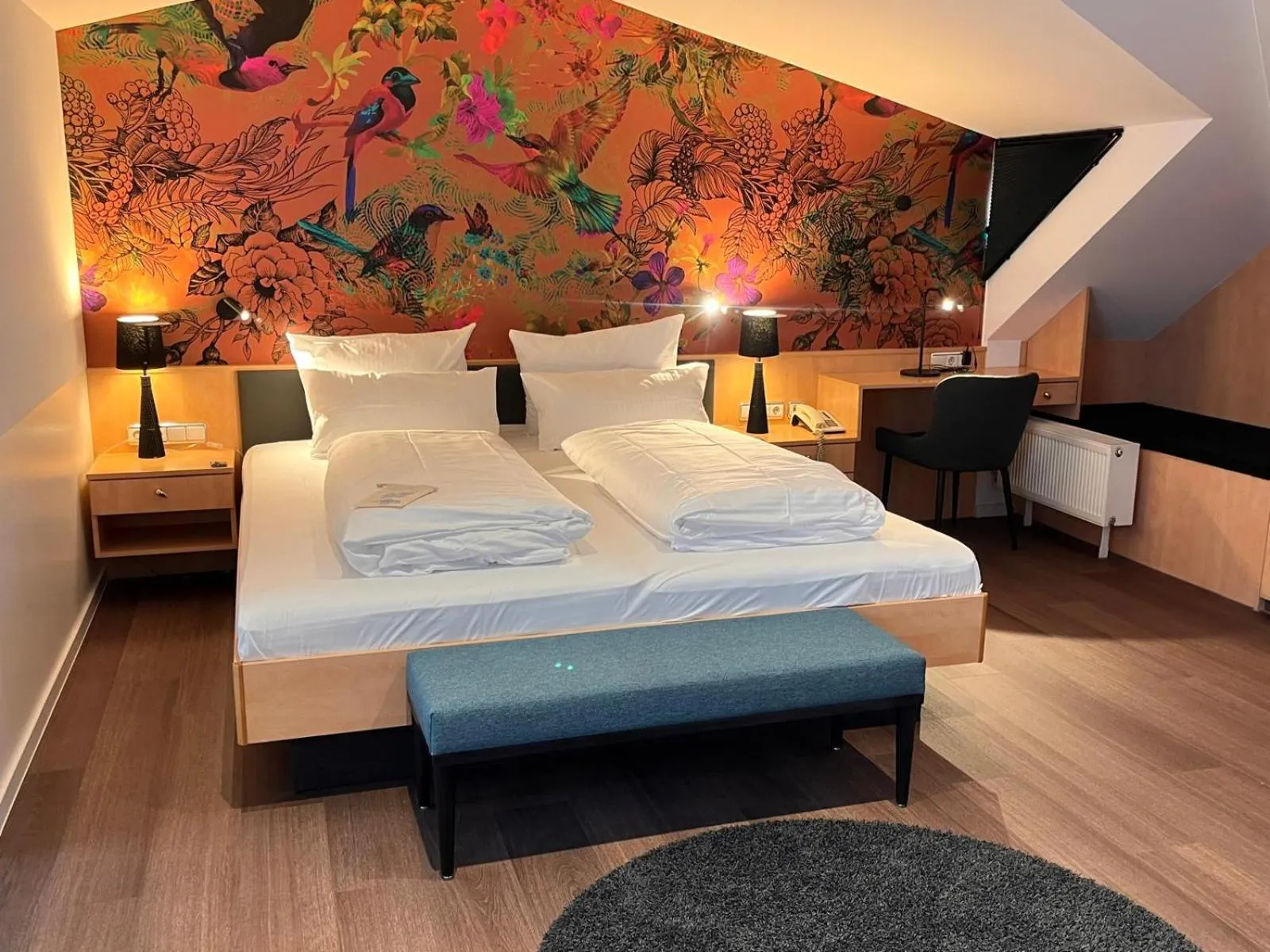 Bed in Parkhotel Bad Homburg