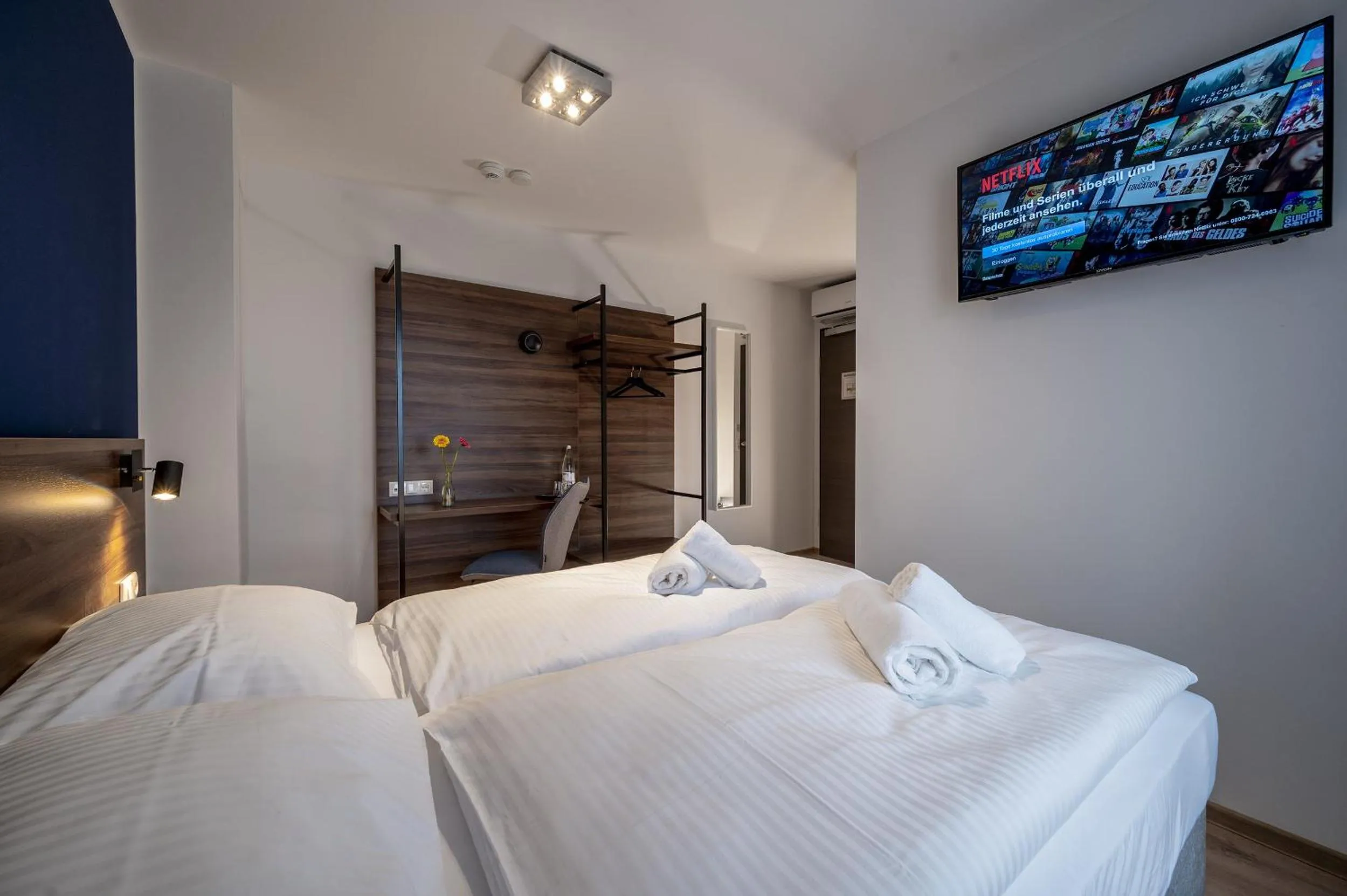 Bed in Hotel Zu Freunden