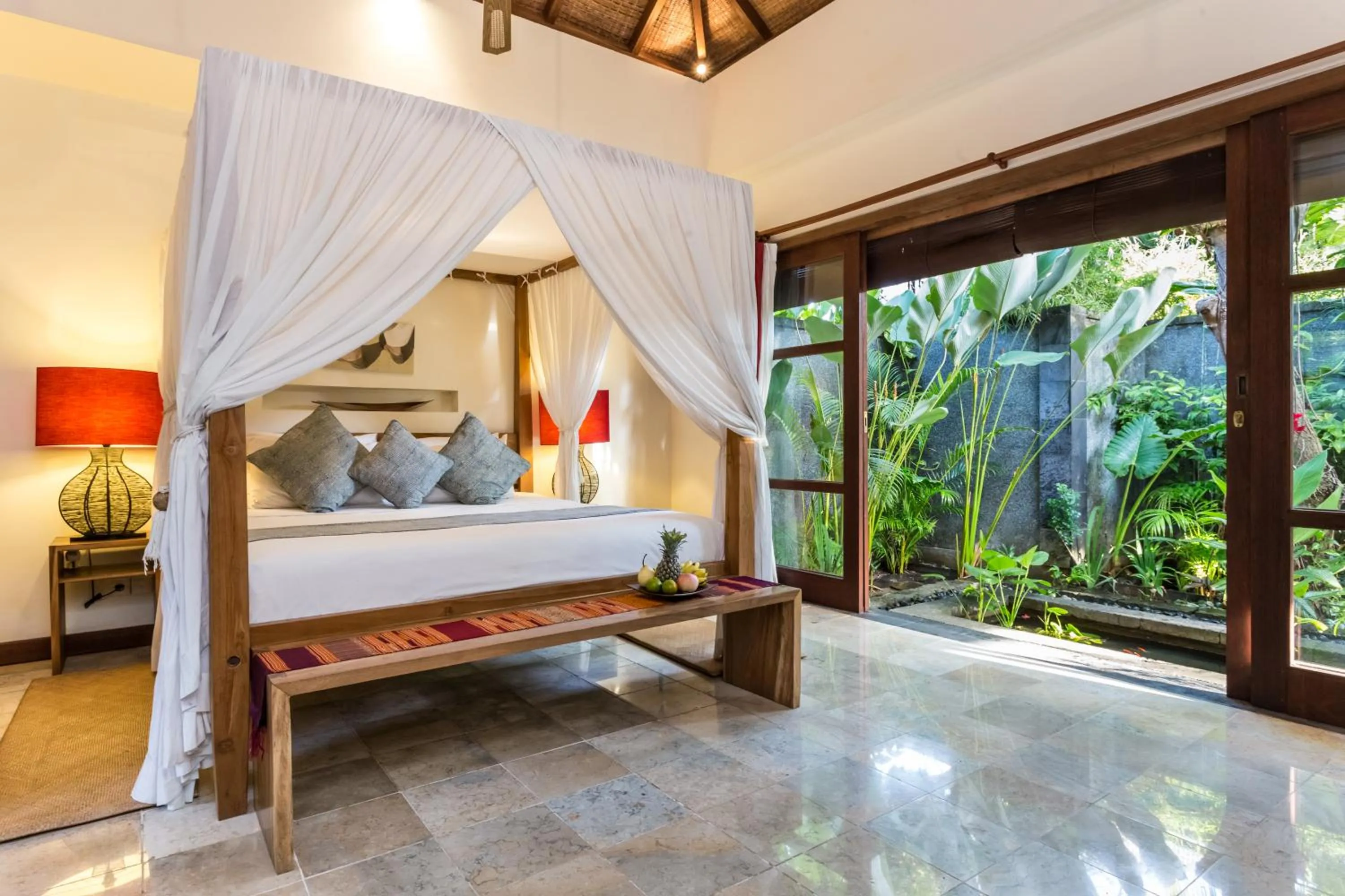 Bedroom, Bed in Mango Tree Villas Jimbaran Bali
