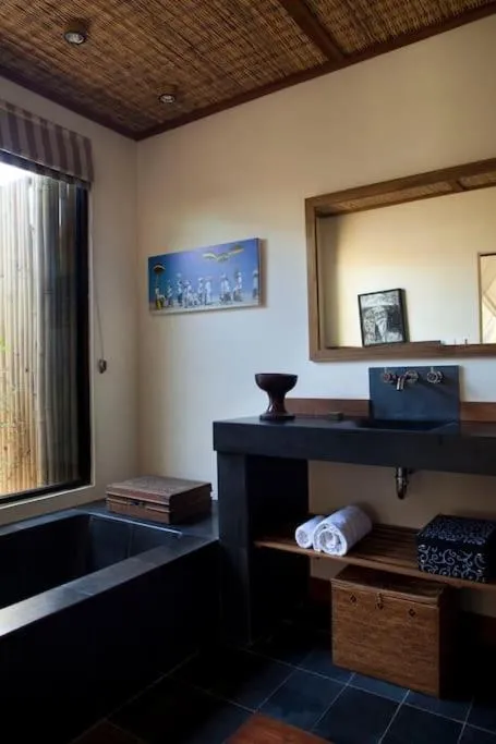 Bathroom, Bed in Mango Tree Villas Jimbaran Bali