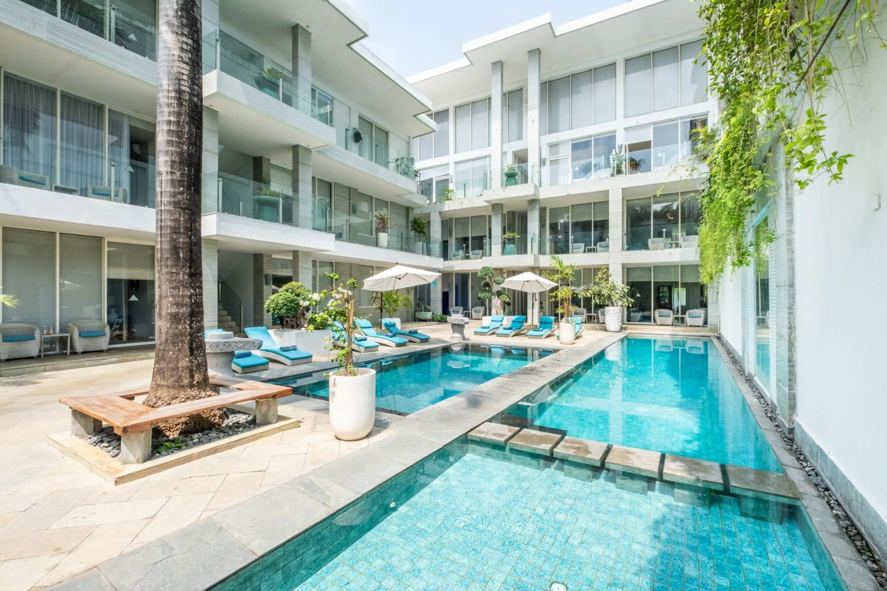 Property building in AQ-VA Hotel & Villas Seminyak