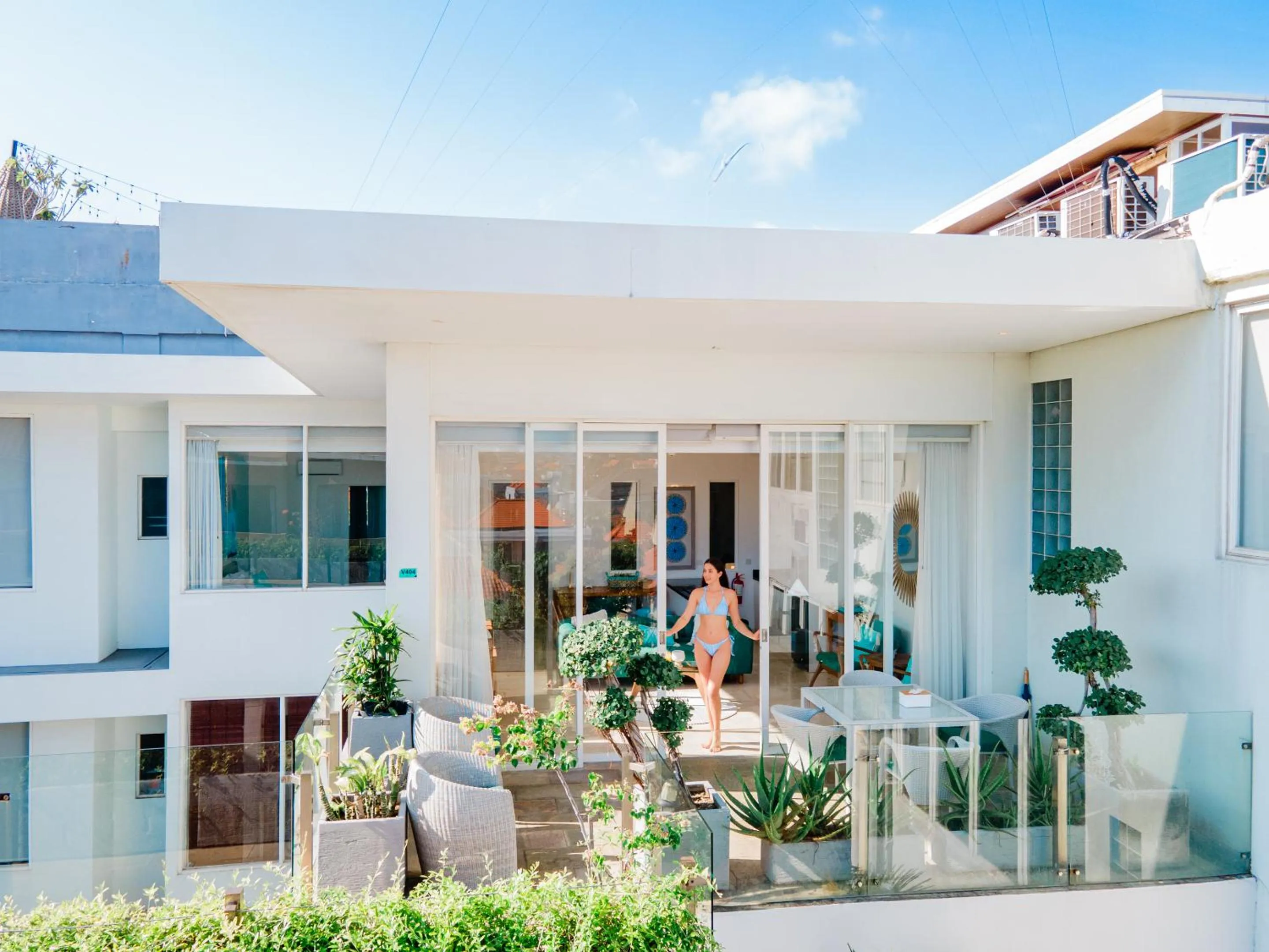 Balcony/Terrace in AQ-VA Hotel & Villas Seminyak