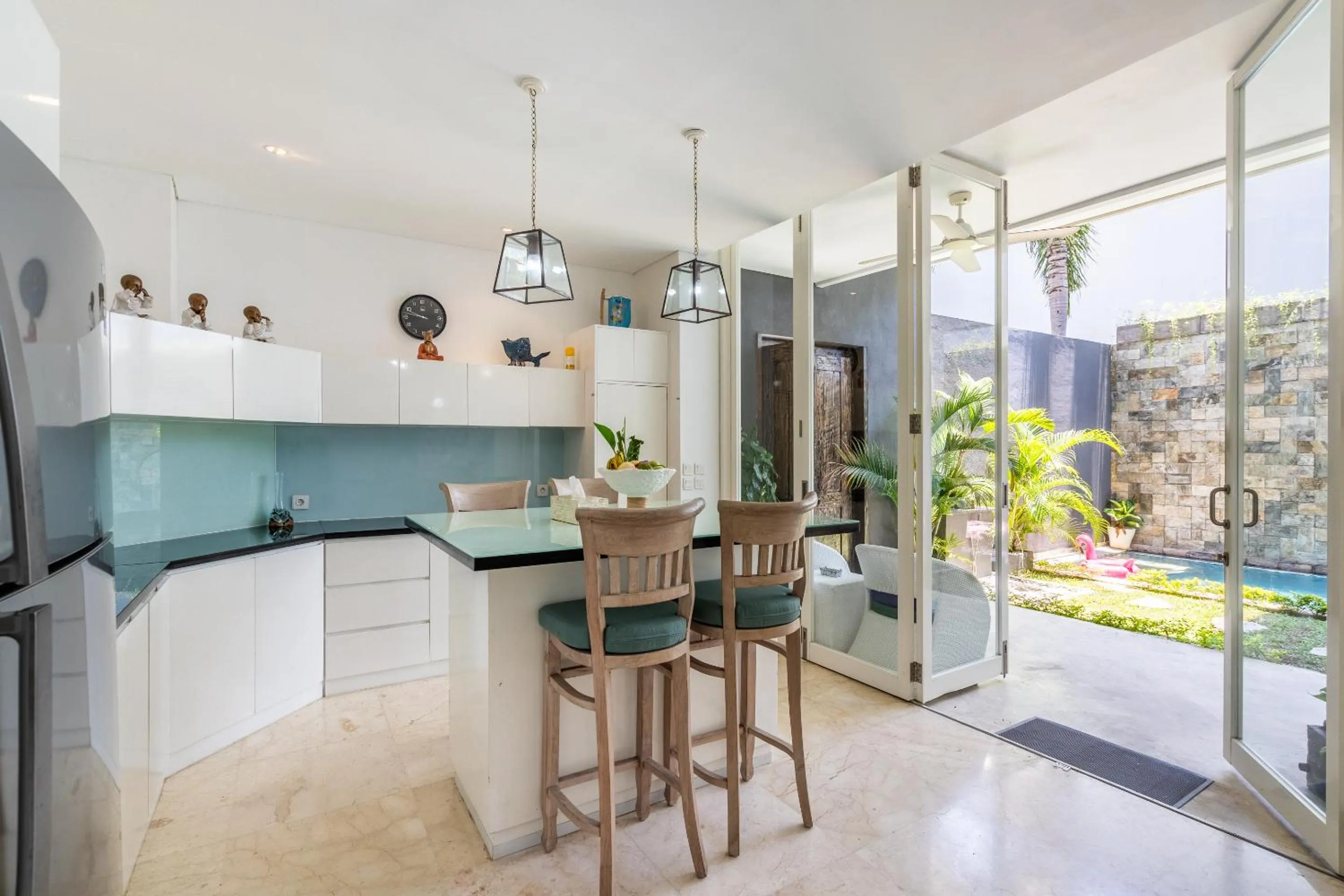 Kitchen or kitchenette in AQ-VA Hotel & Villas Seminyak