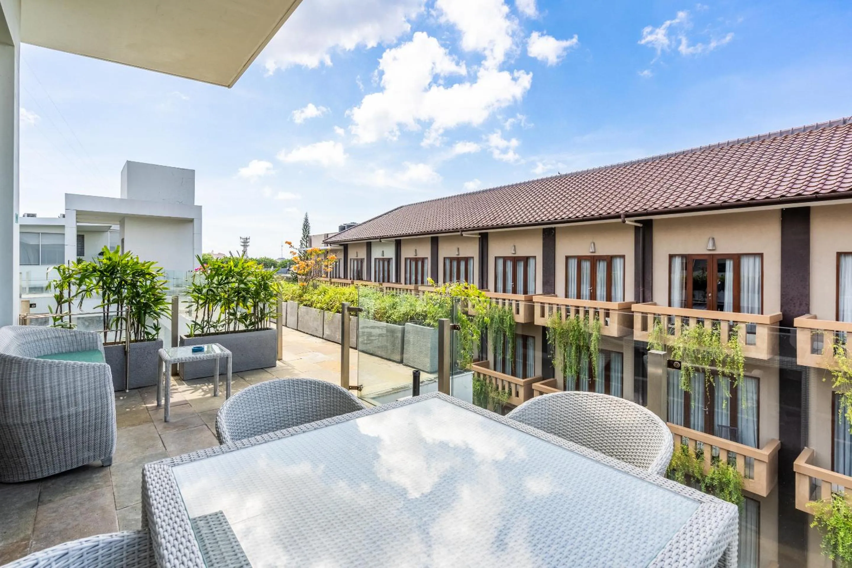 Balcony/Terrace in AQ-VA Hotel & Villas Seminyak