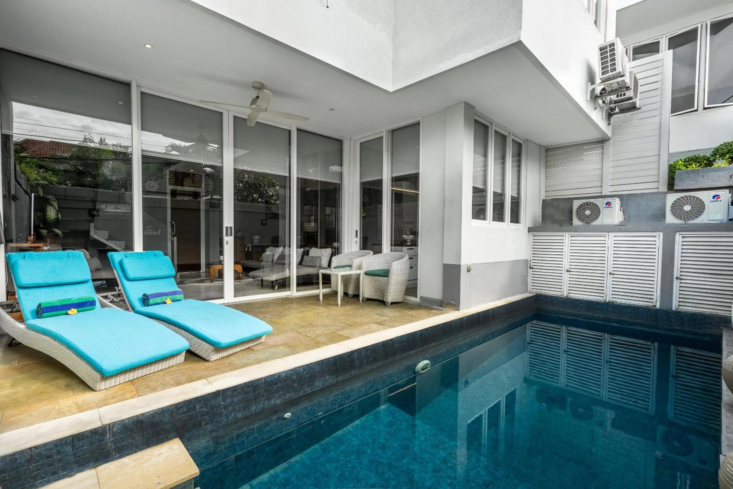 Swimming pool in AQ-VA Hotel & Villas Seminyak