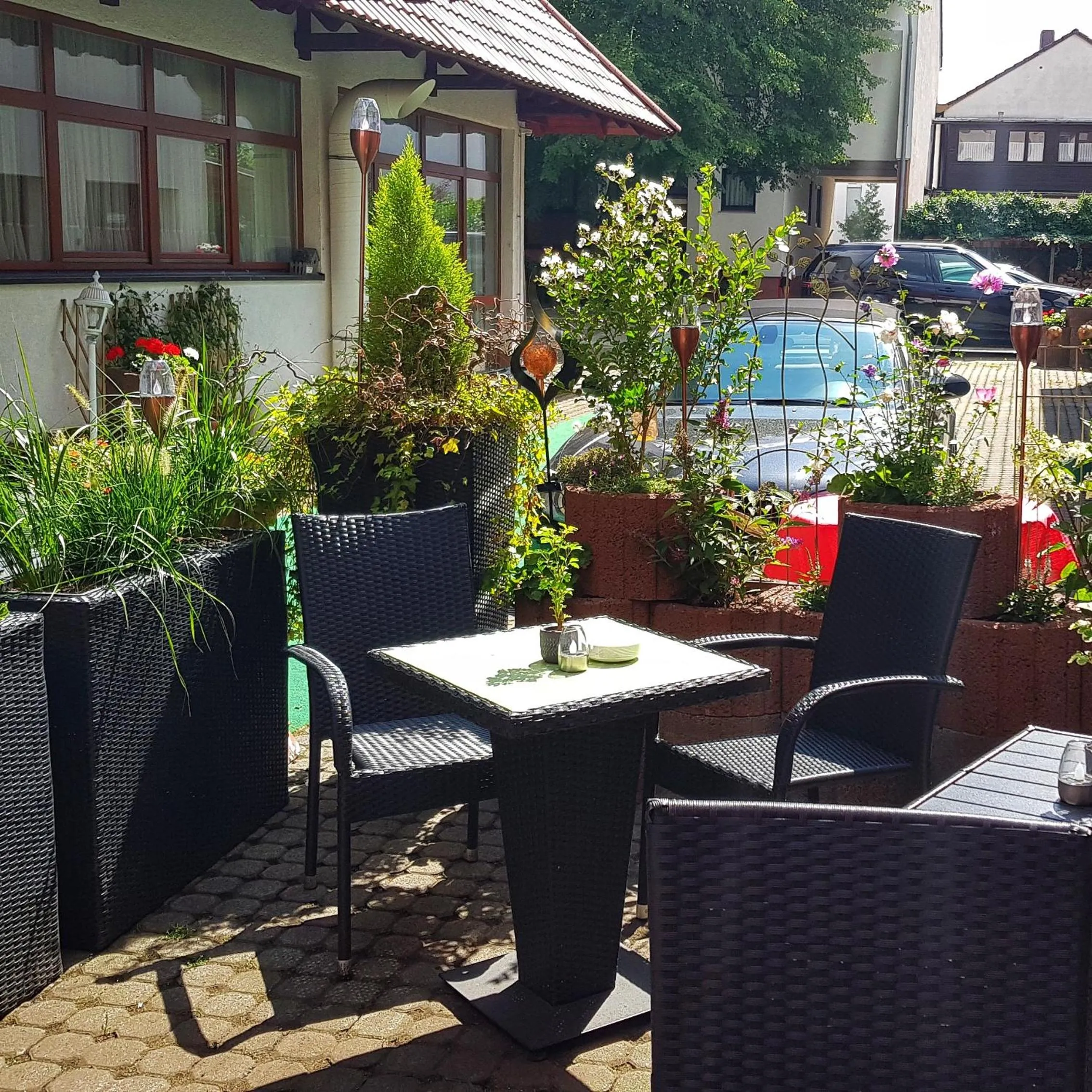 Patio in Hotel Zum Löwen