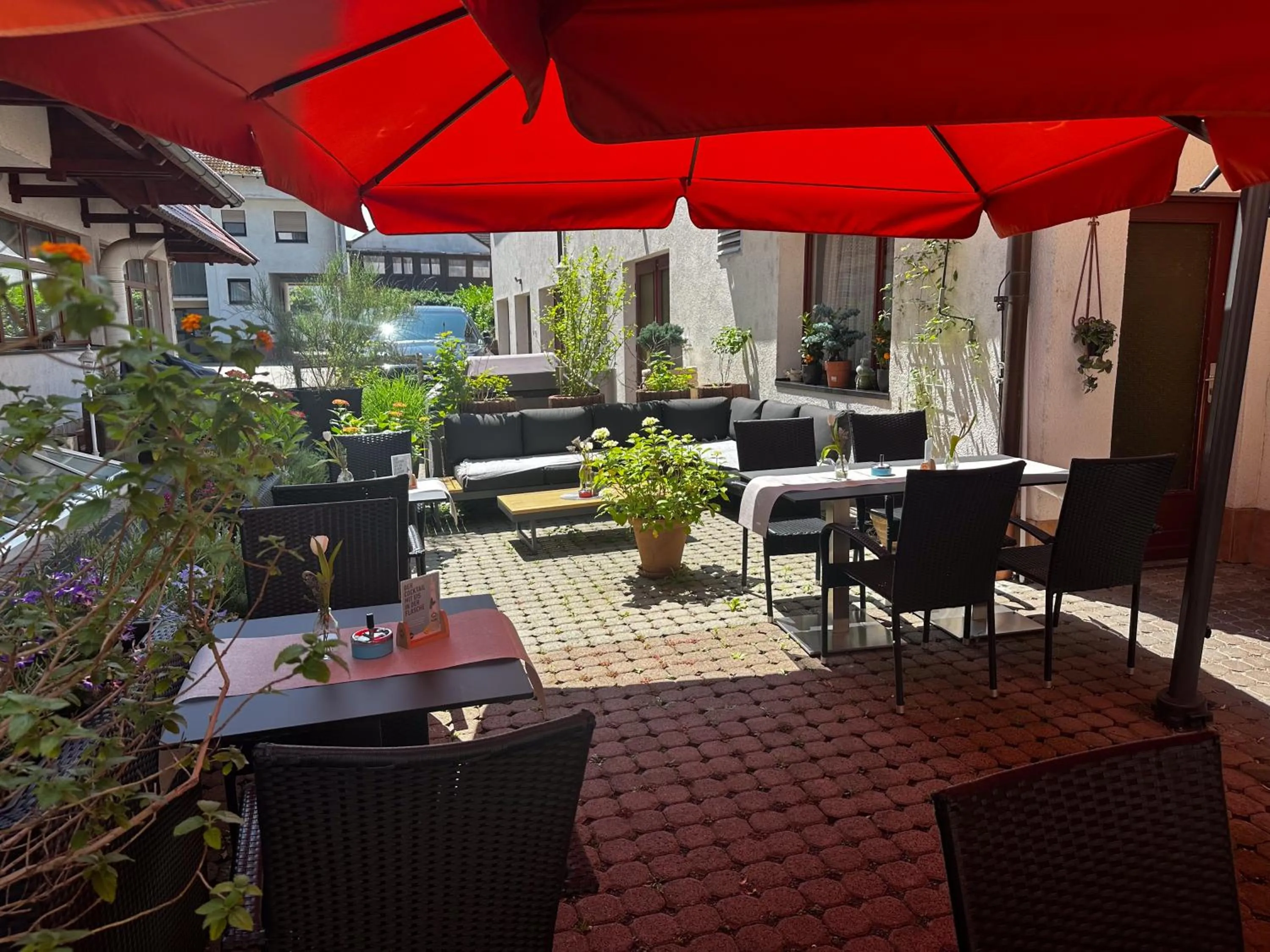 Balcony/Terrace in Hotel Zum Löwen