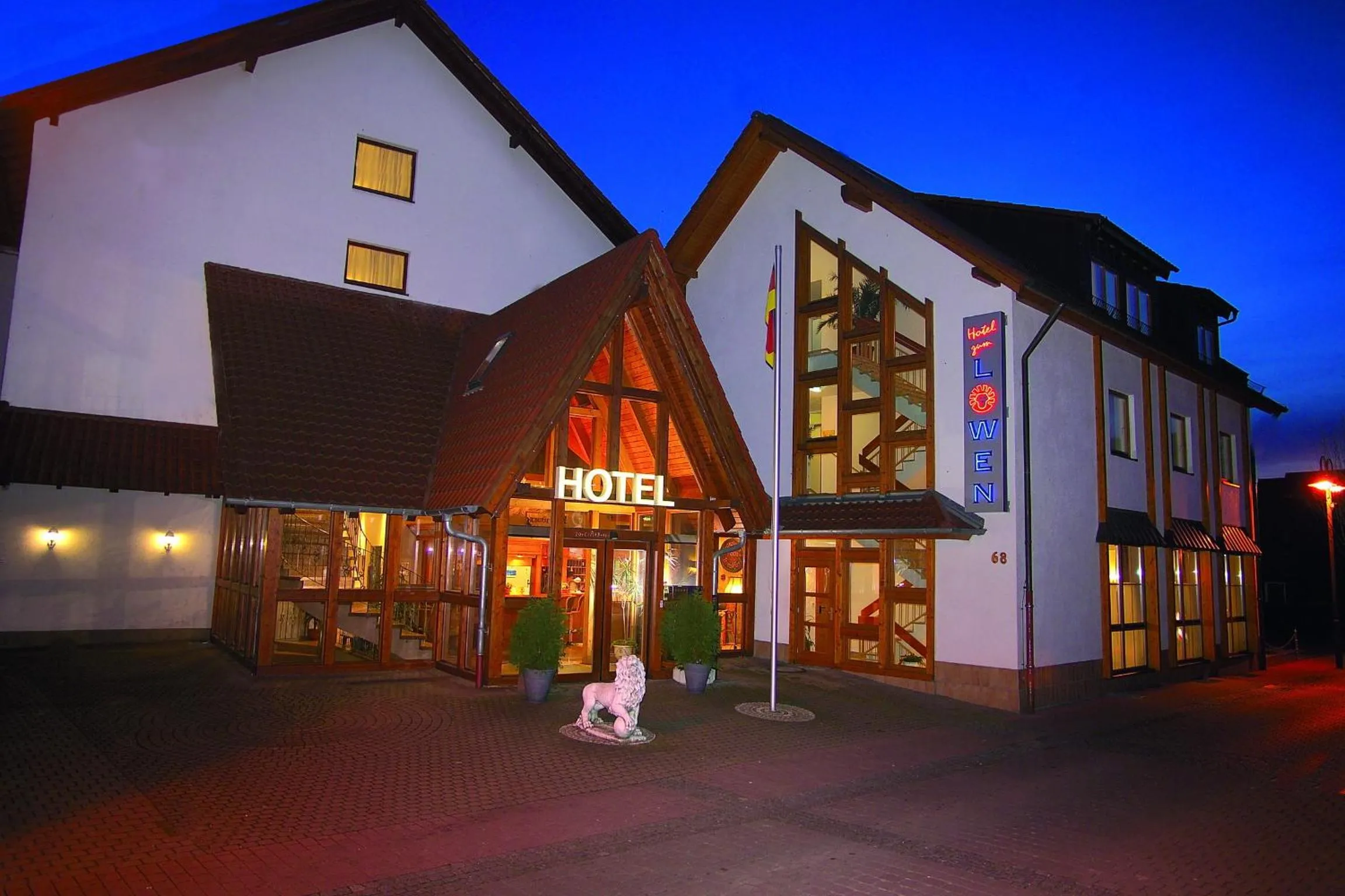 Property building in Hotel Zum Löwen