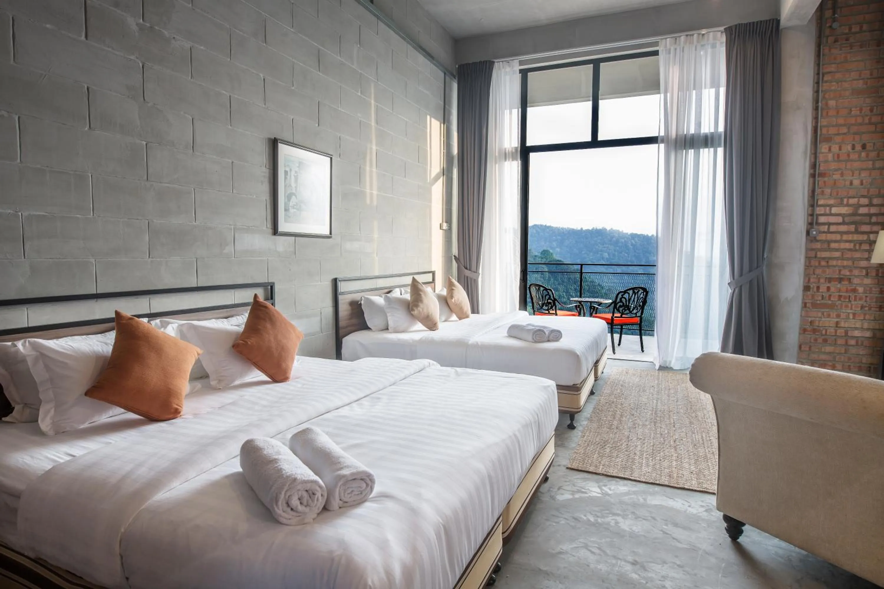 Bed in Sembayu Villa