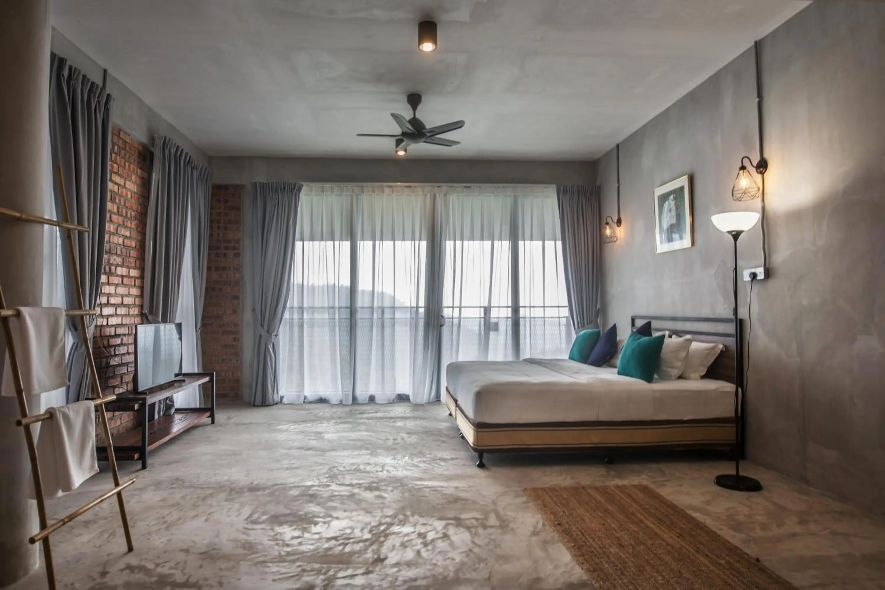 Bed in Sembayu Villa