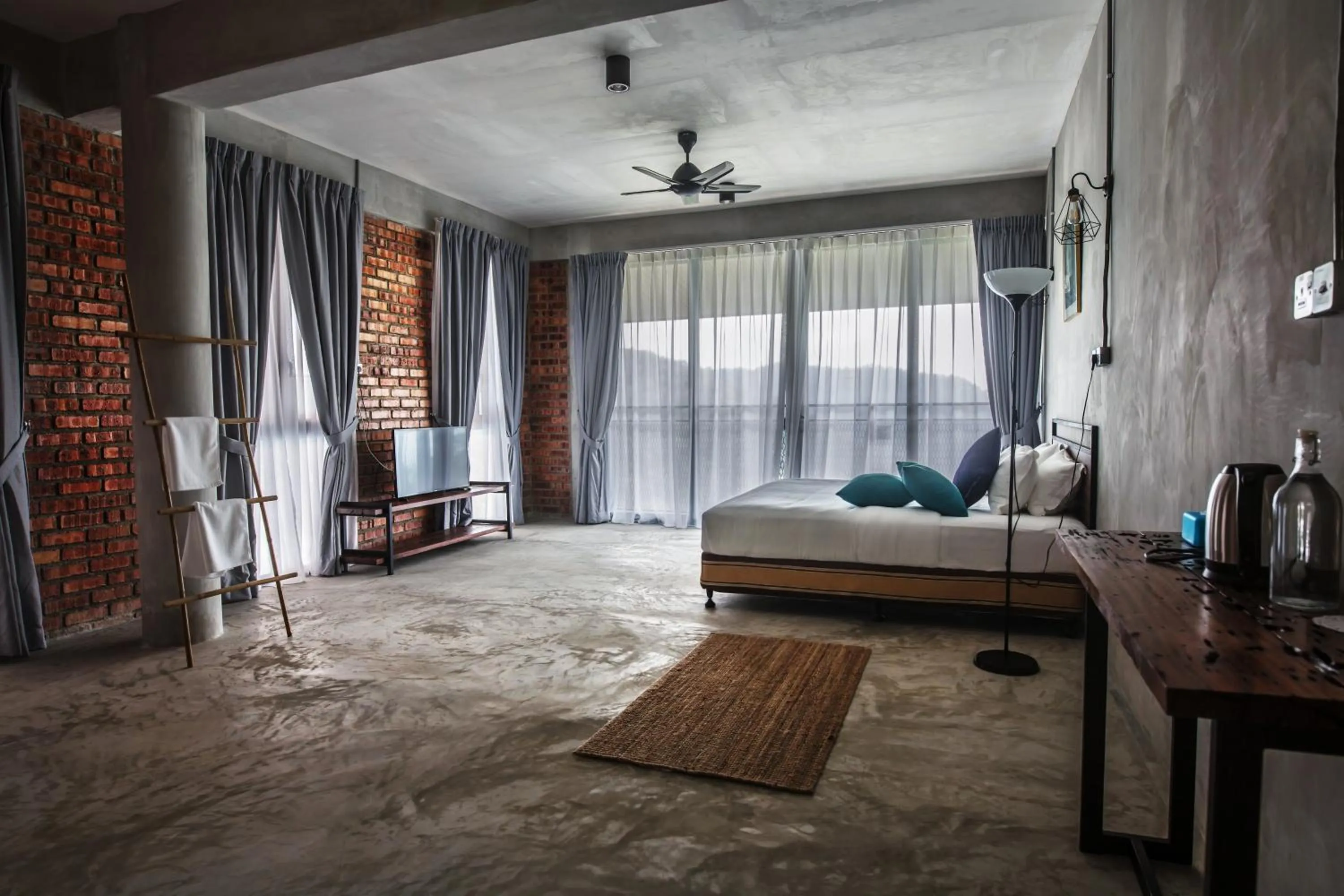 Bed in Sembayu Villa