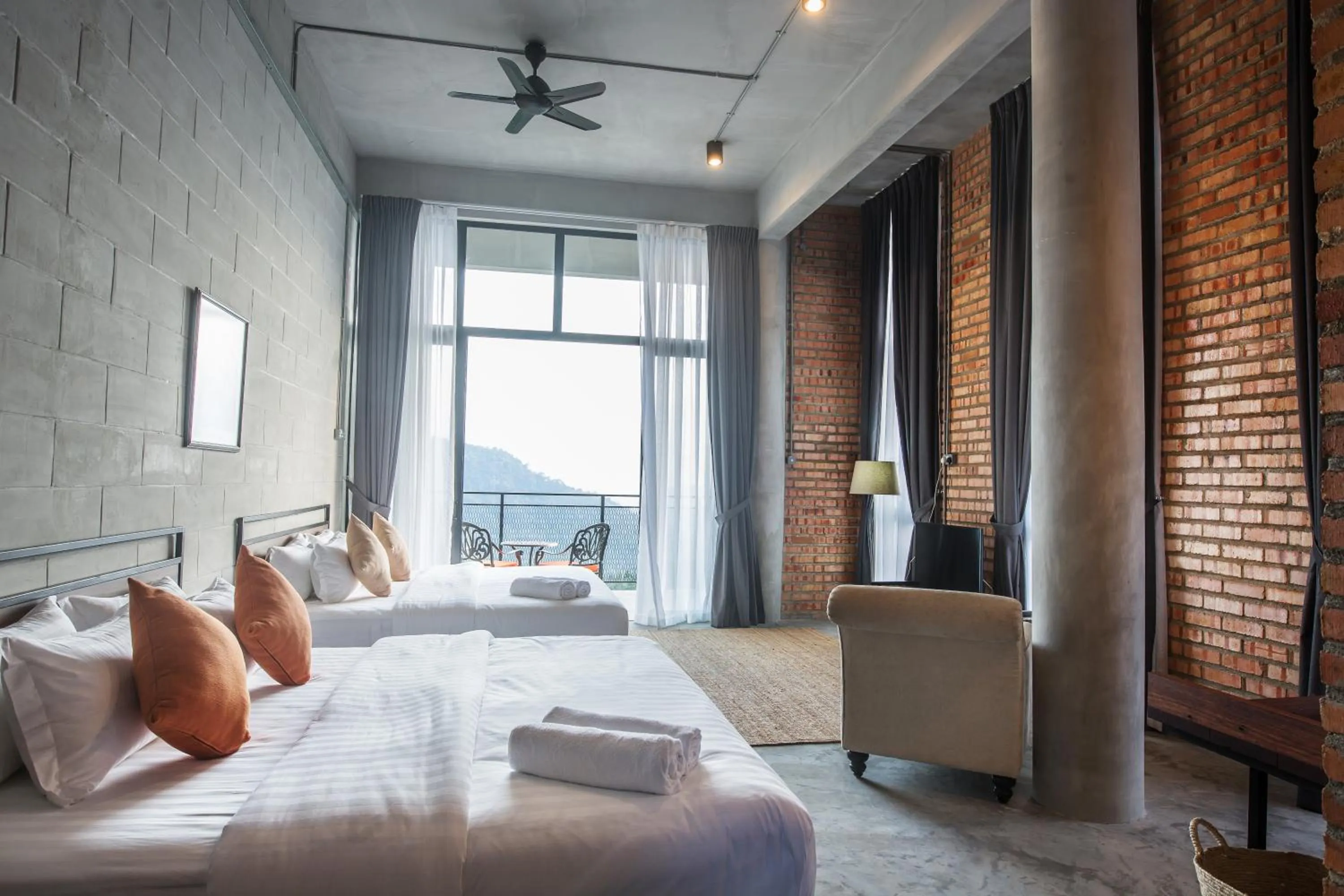 Bed in Sembayu Villa