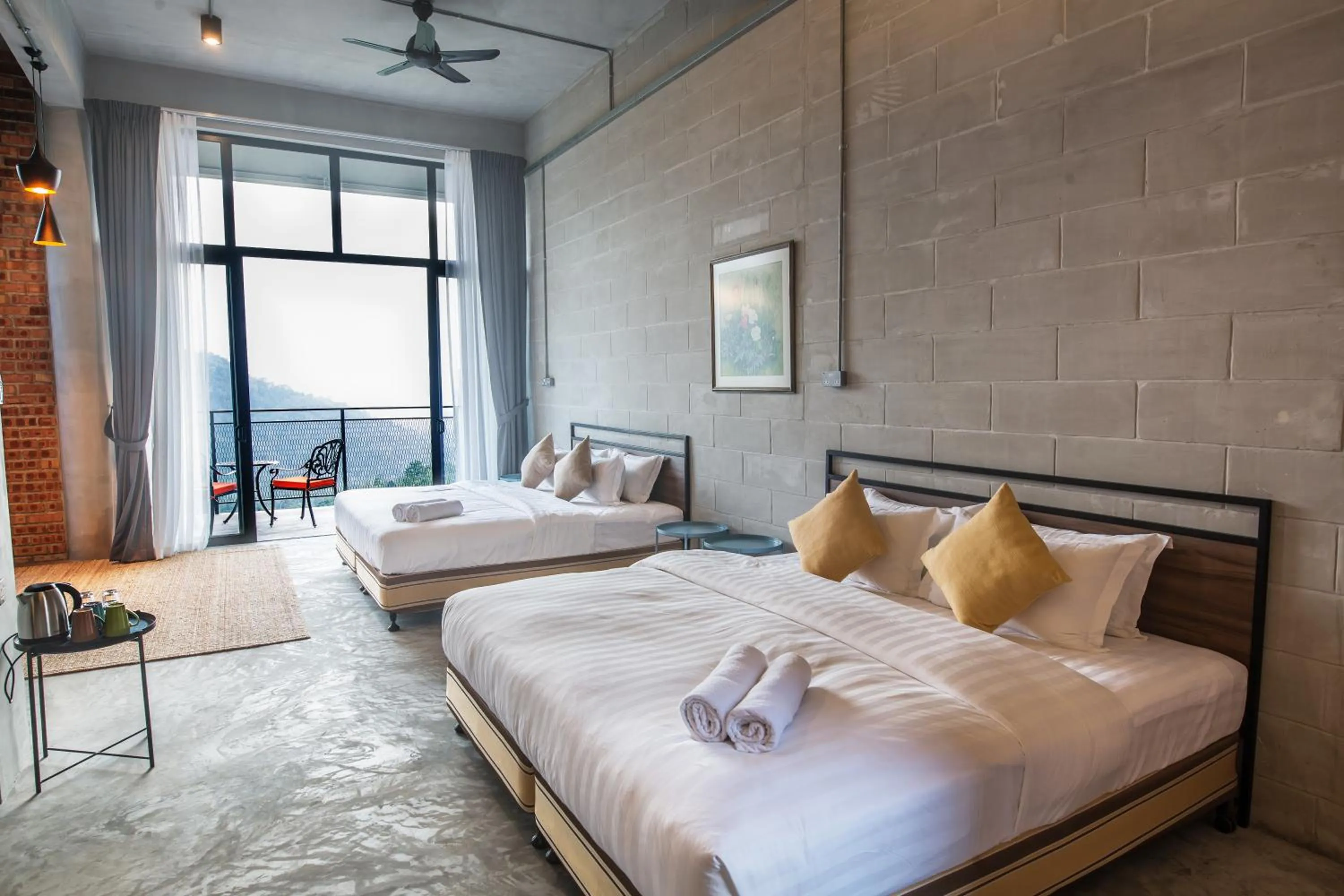 Bed in Sembayu Villa