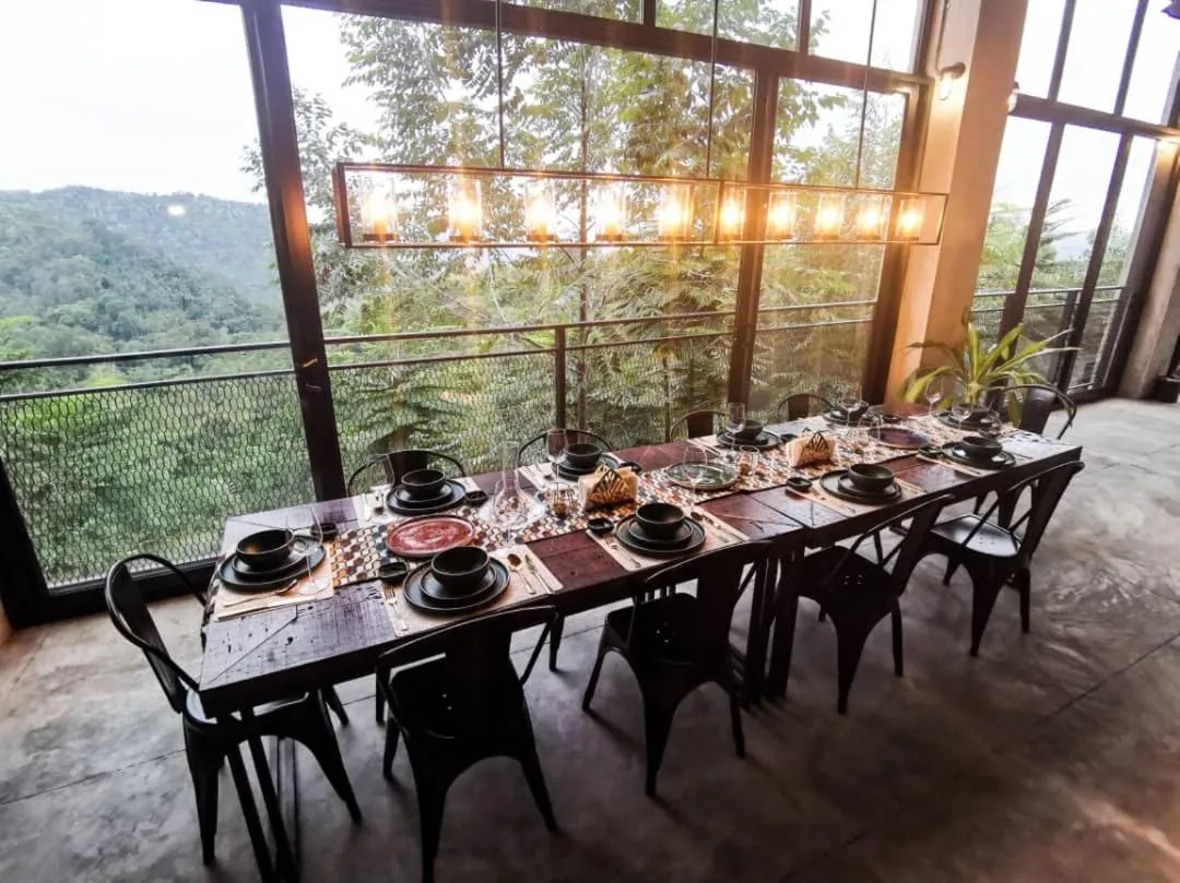 Dining area in Sembayu Villa