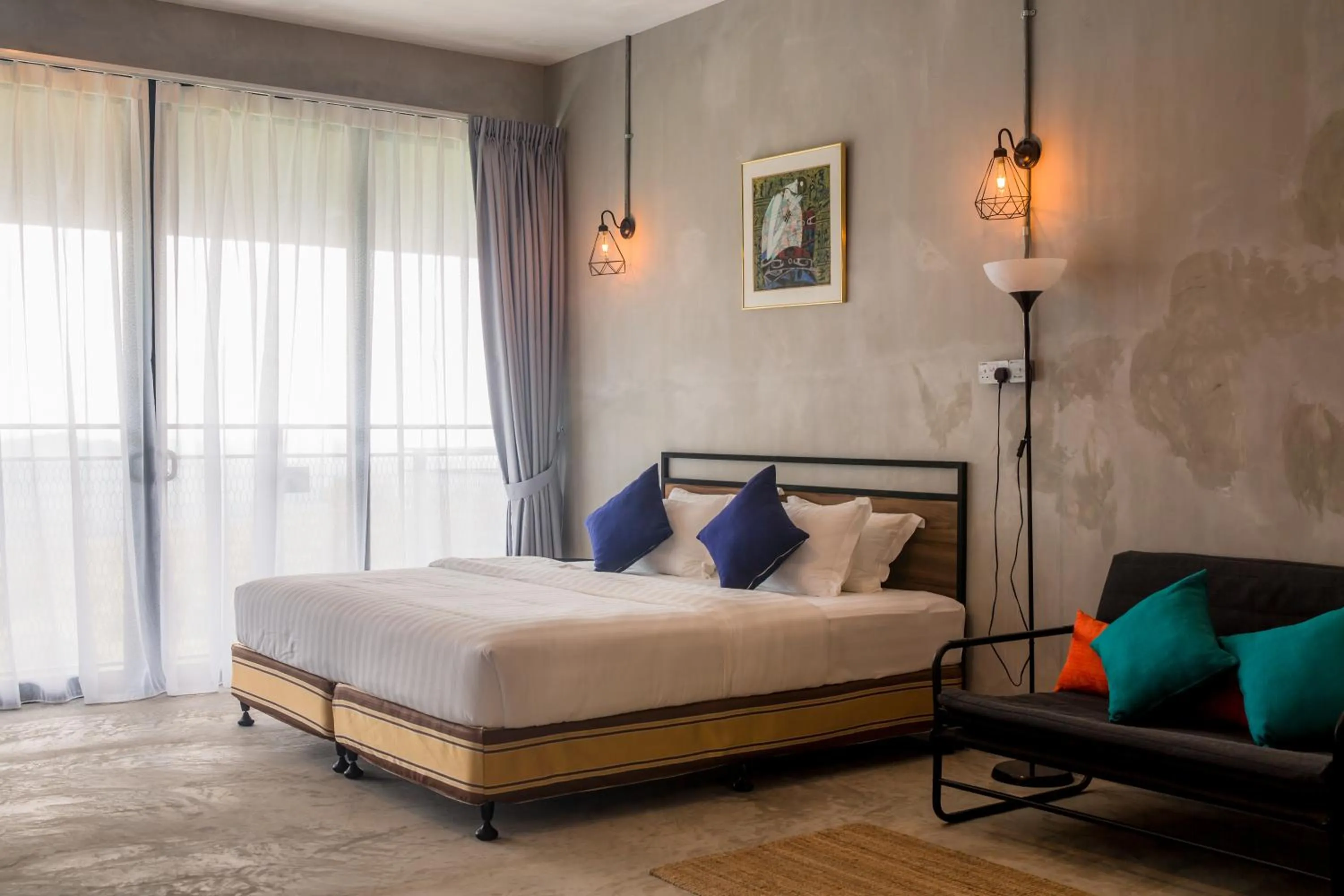 Bed in Sembayu Villa