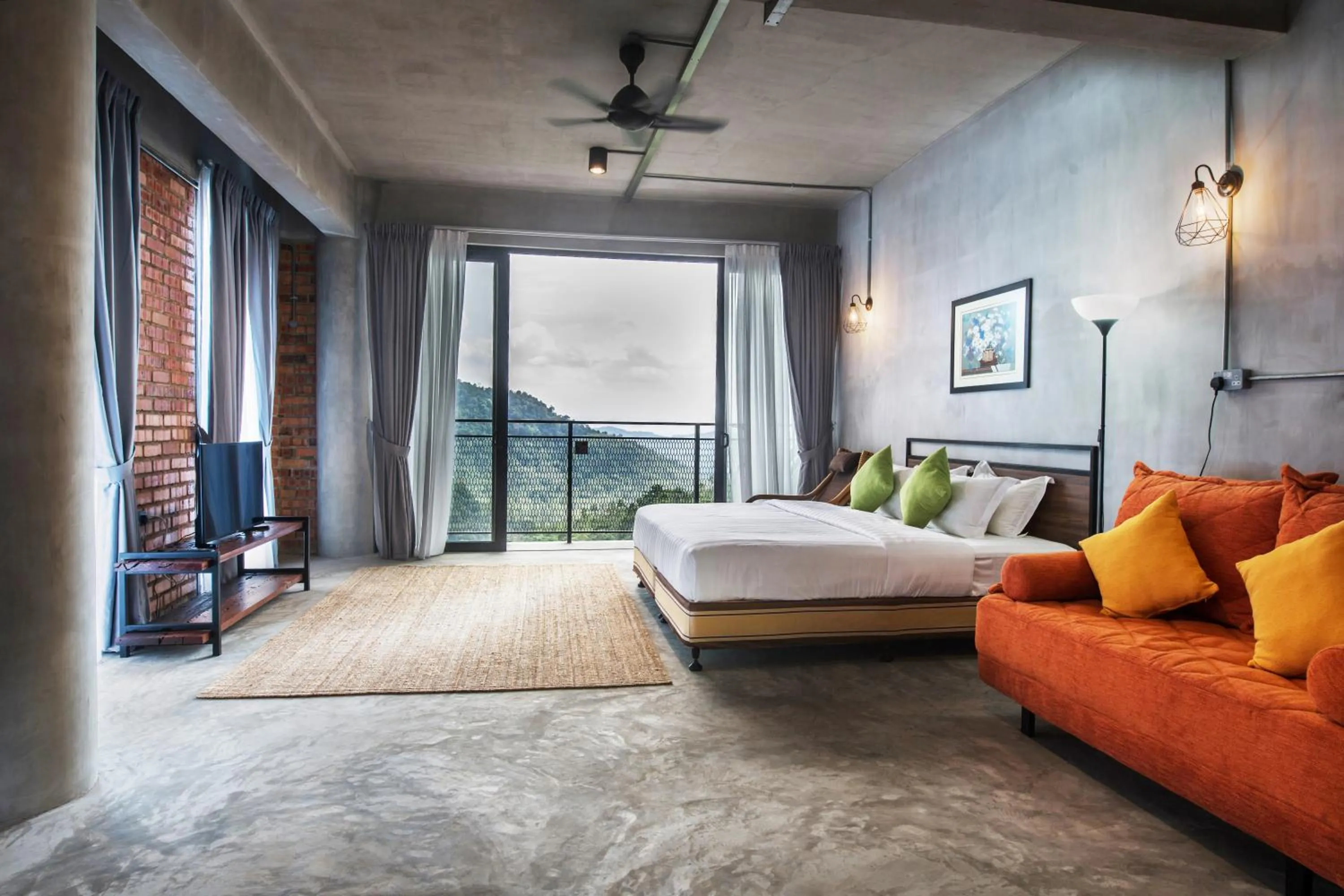 Bed in Sembayu Villa