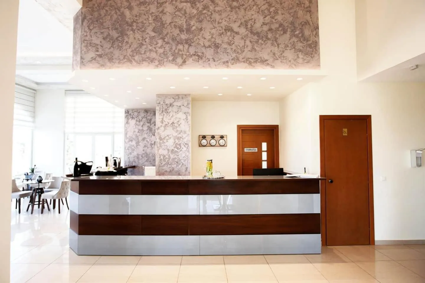 Lobby or reception in City Gate Hotel Airport Thessaloniki