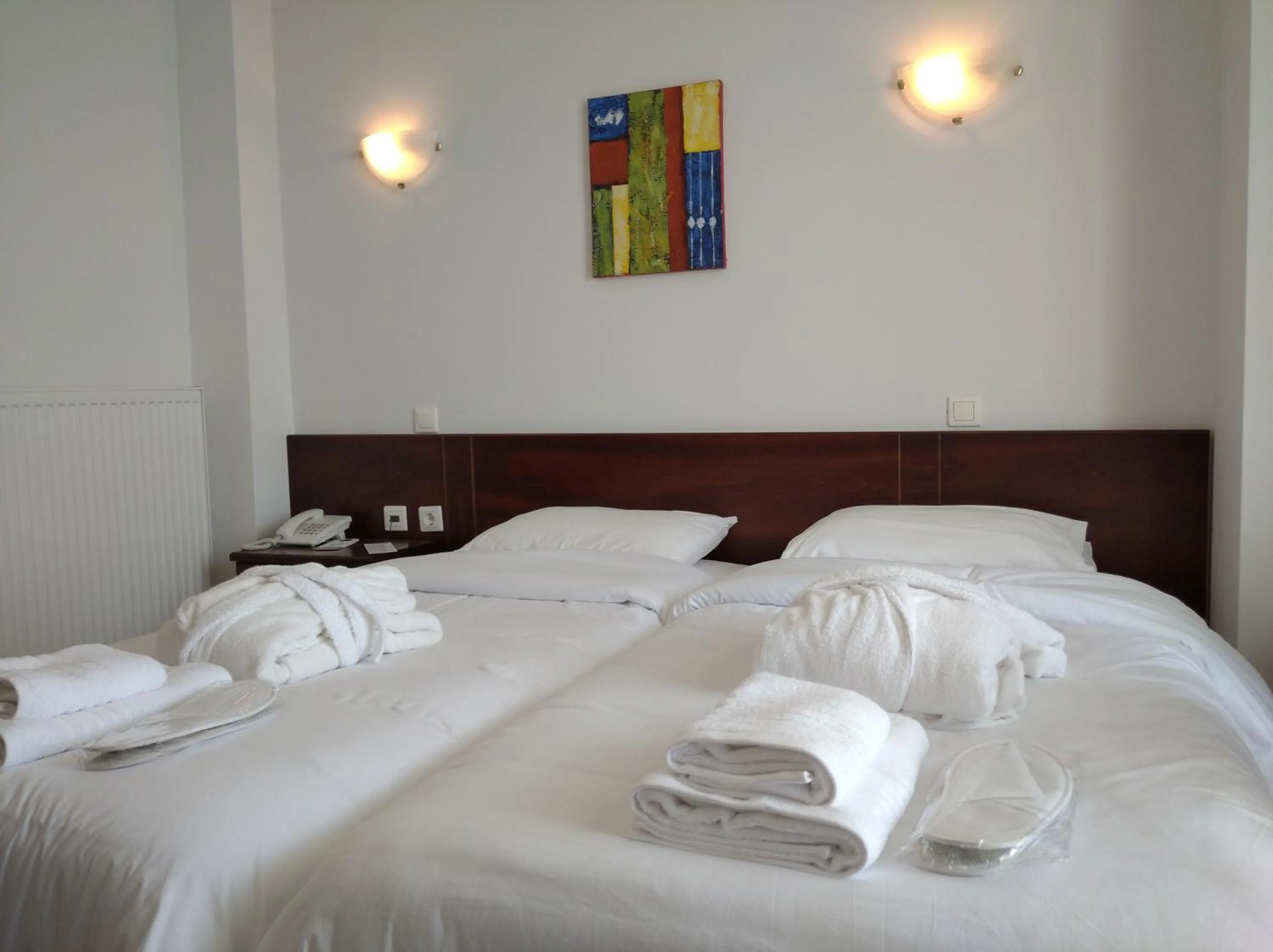Bedroom, Bed in City Gate Hotel Airport Thessaloniki