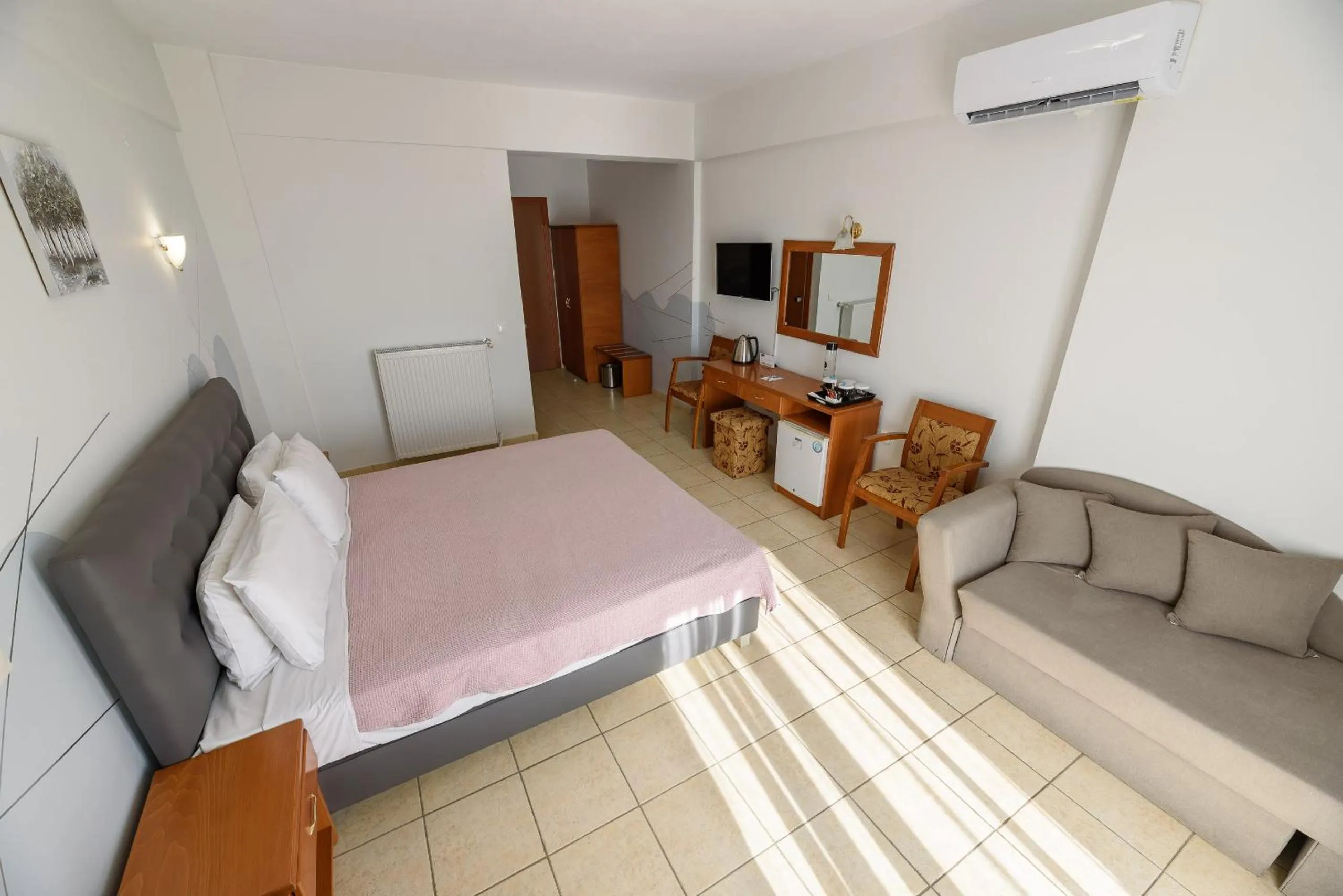 Bed in City Gate Hotel Airport Thessaloniki