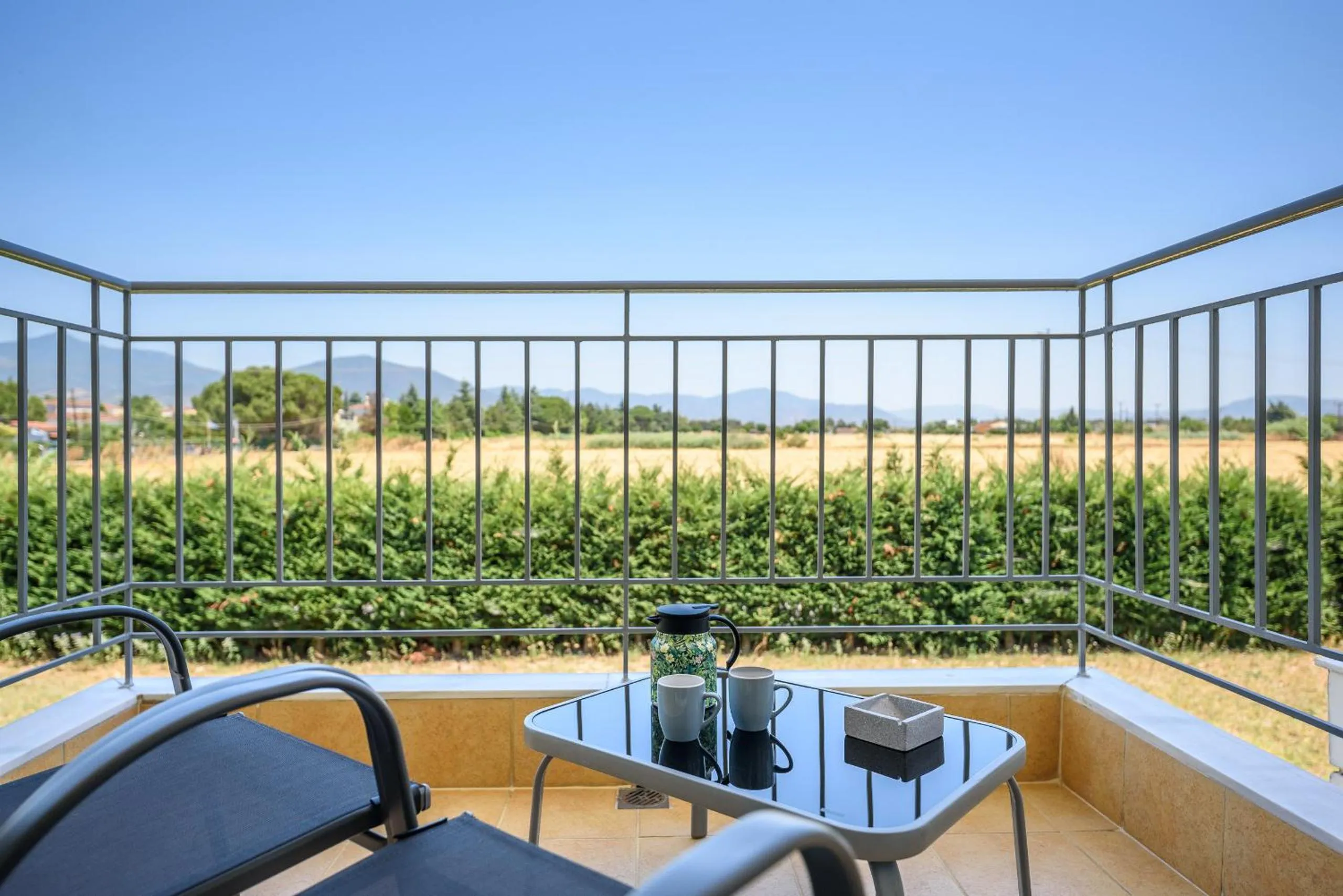 Balcony/Terrace in City Gate Hotel Airport Thessaloniki