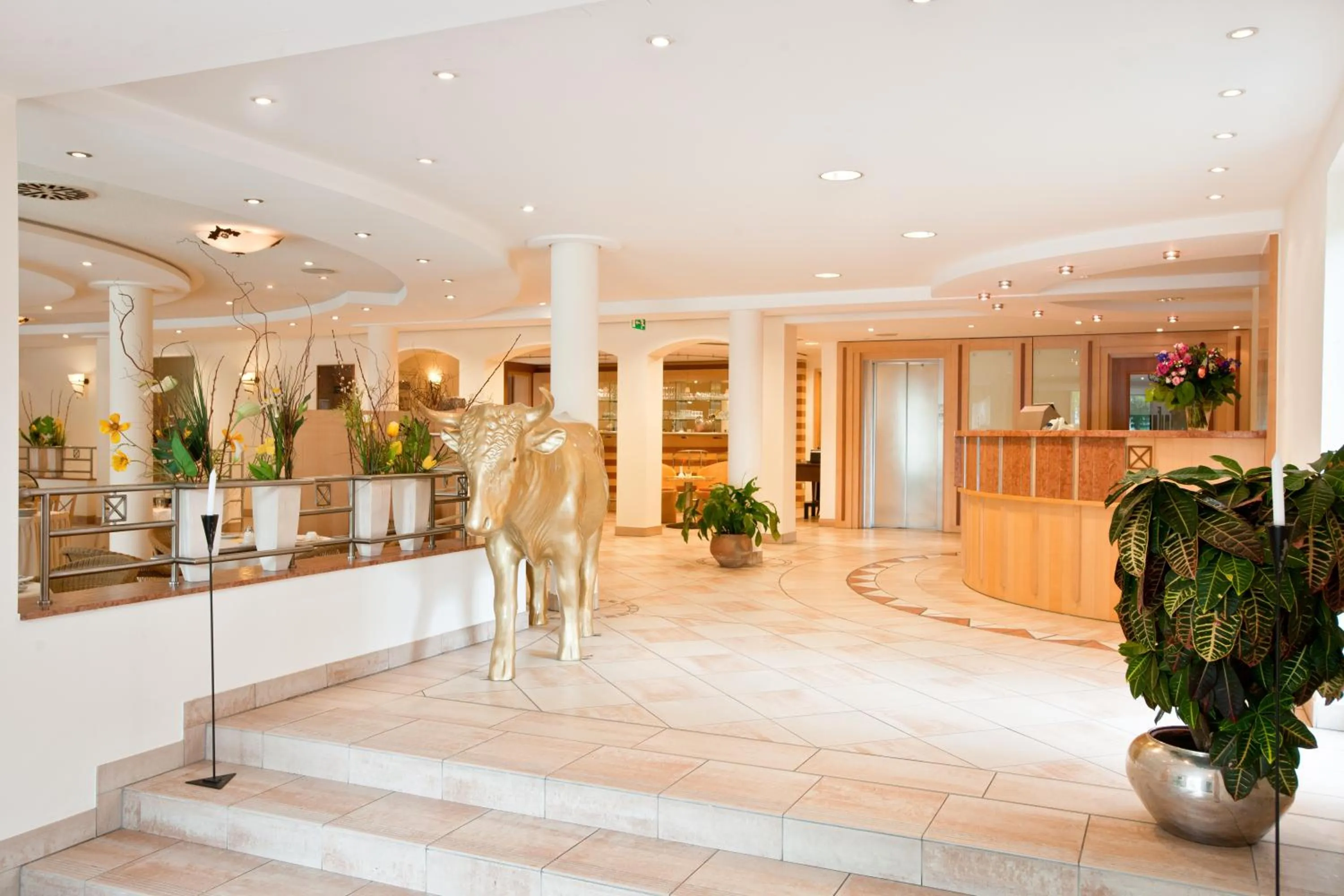 Lobby or reception in Hotel Barbarossa