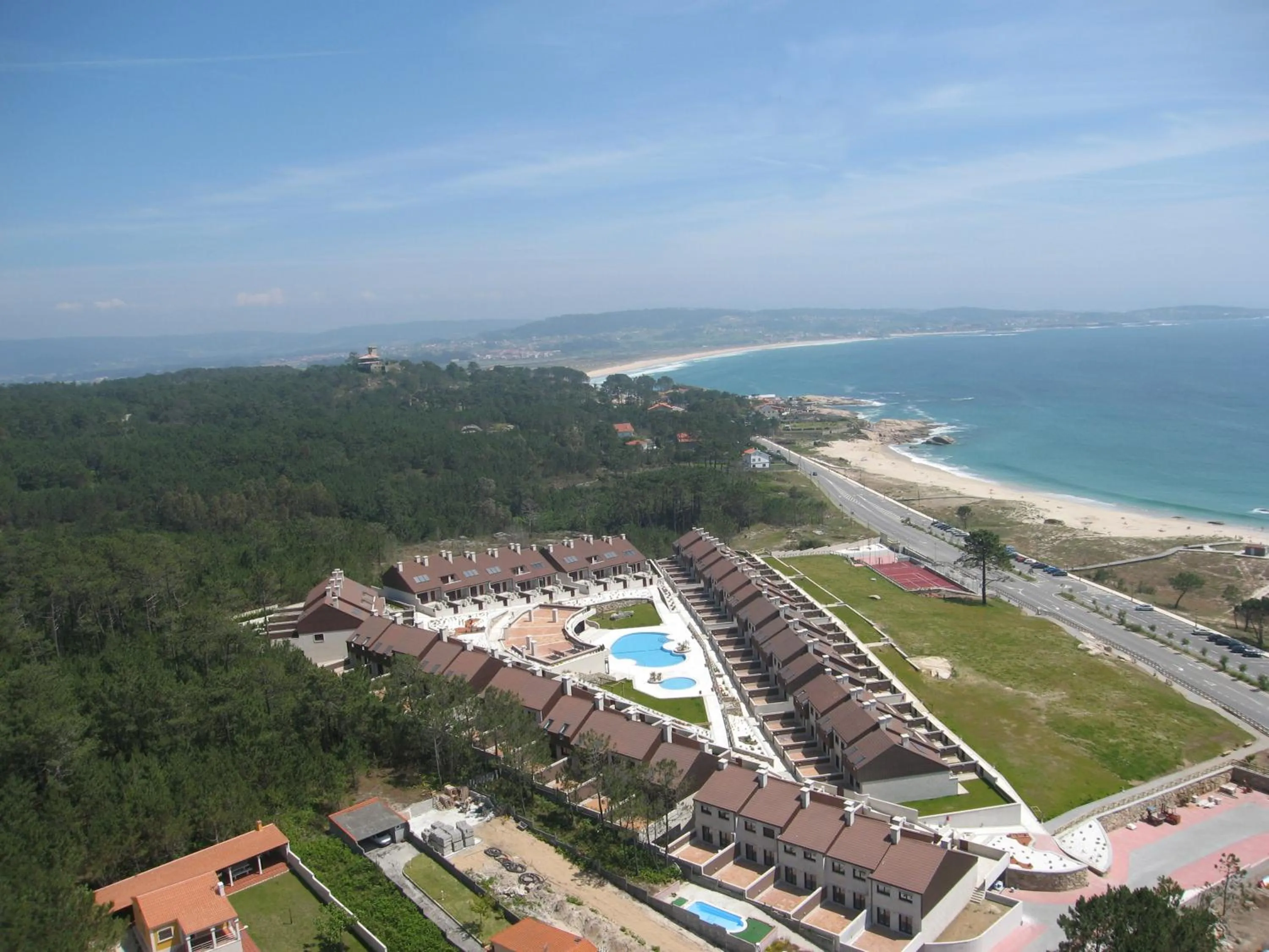 Bird's eye view in COMPEJO RAEIROS O GROVE, S Vicente do Mar