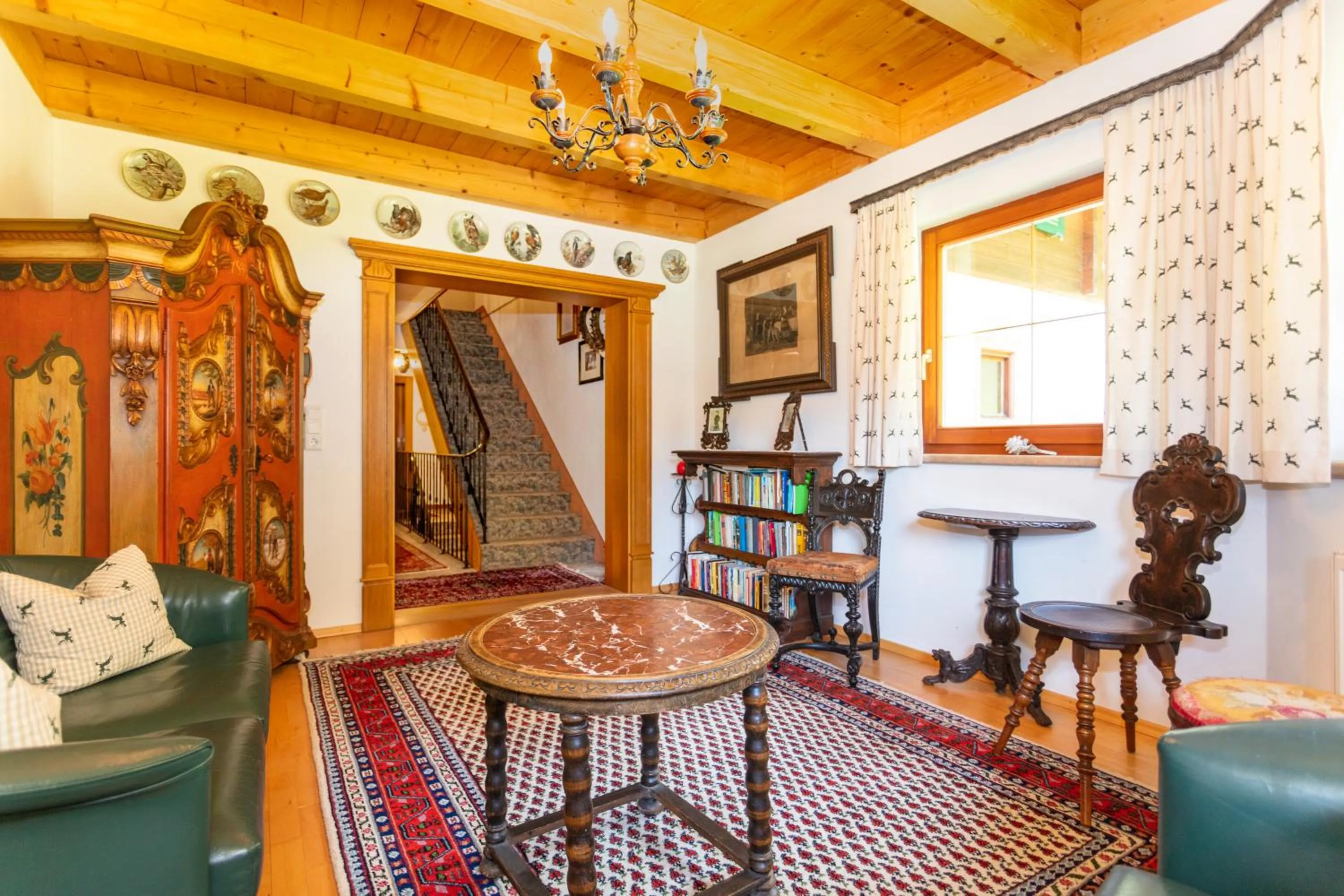 Lobby or reception in Pension Sonneck