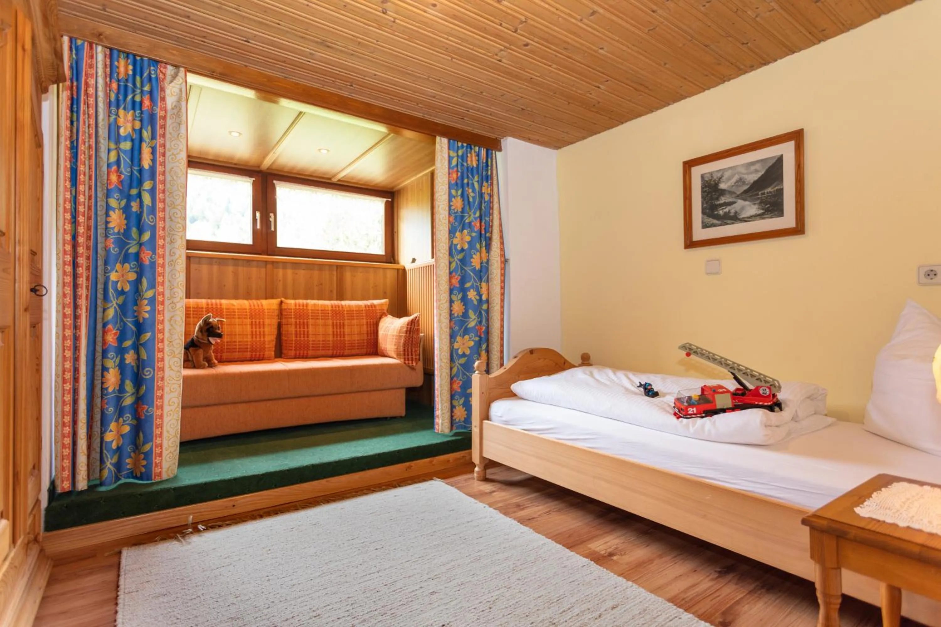 Bed in Pension Sonneck