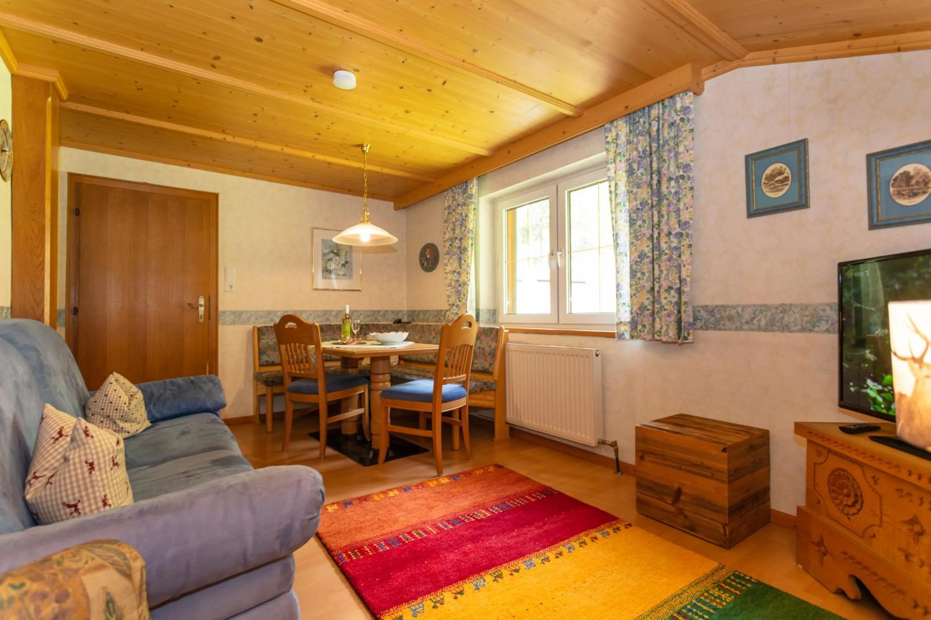 Living room in Pension Sonneck