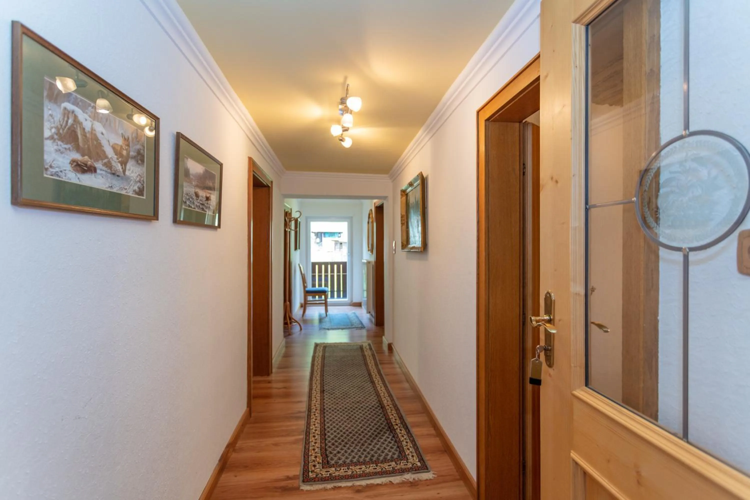 Lobby or reception in Pension Sonneck