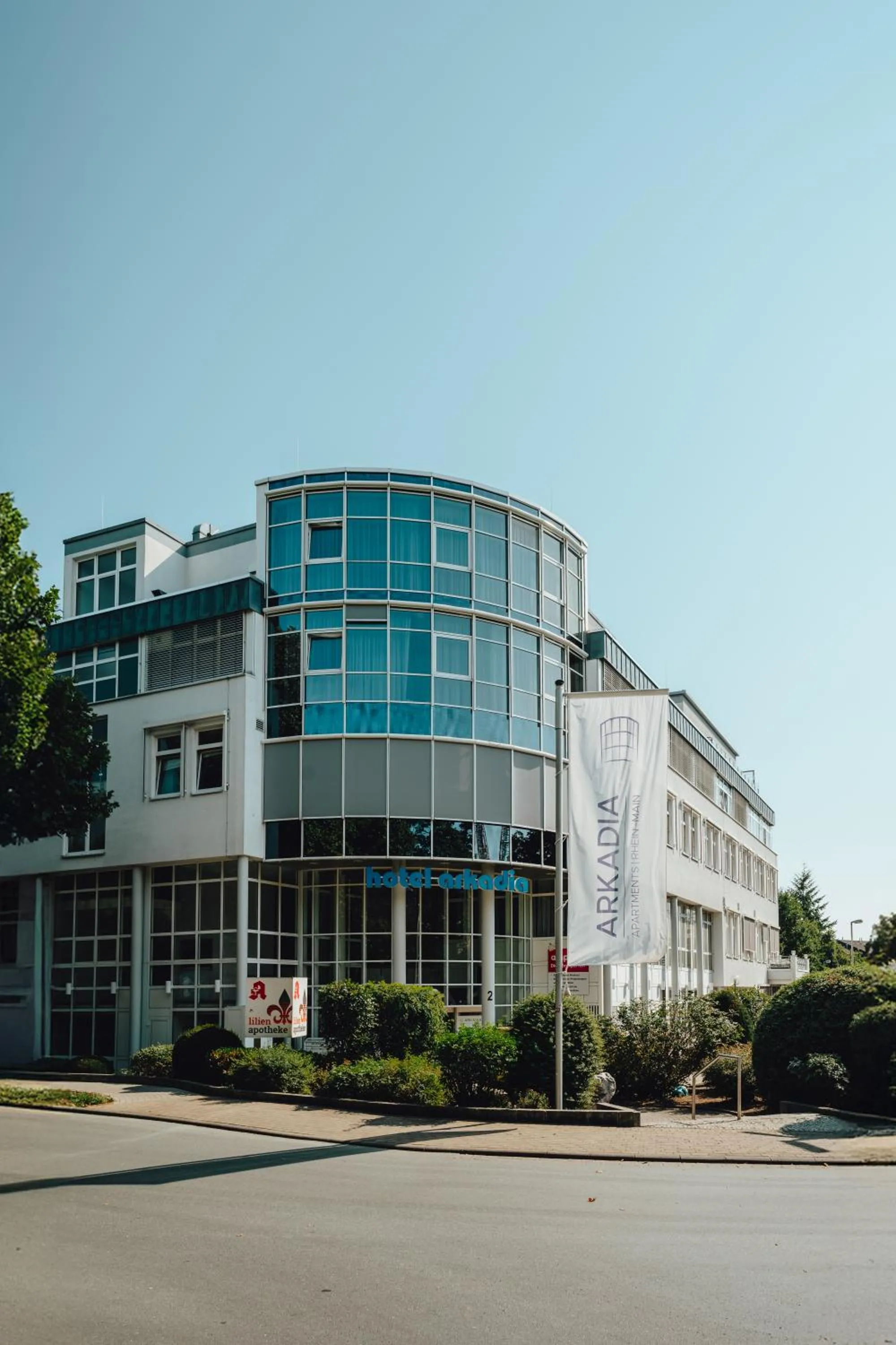 Property building in Hotel Arkadia