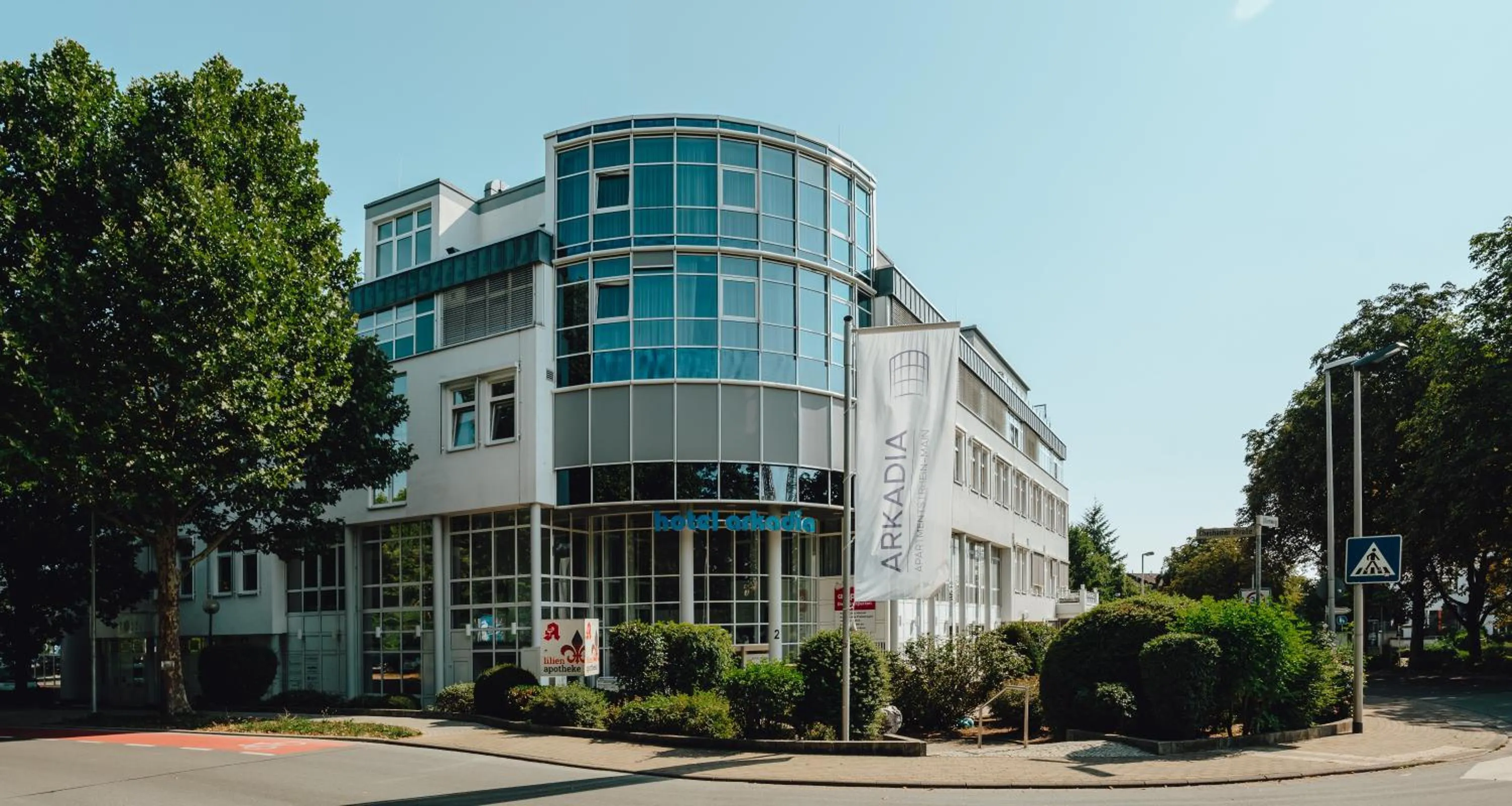 Property building in Hotel Arkadia