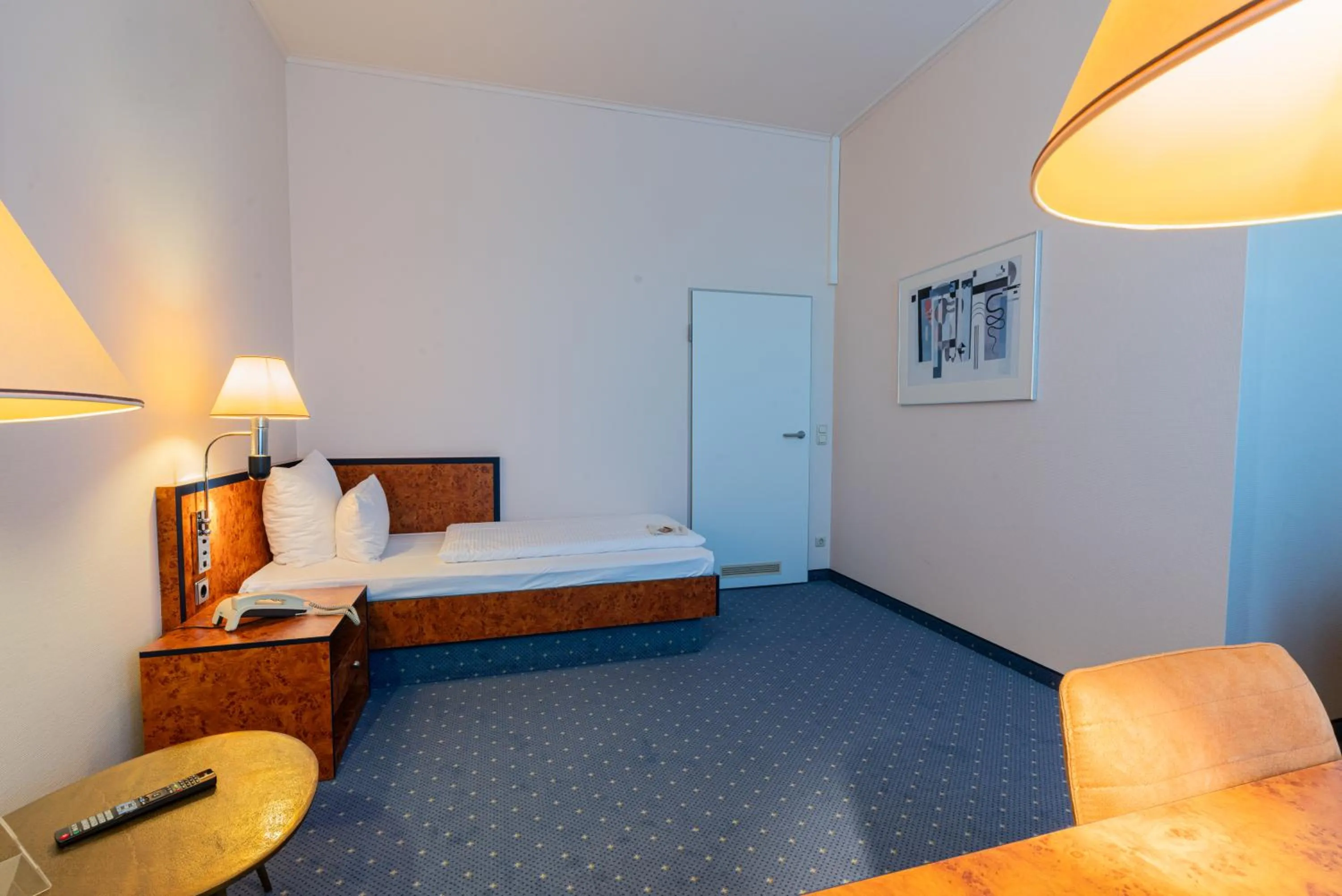 Bed in Hotel Arkadia